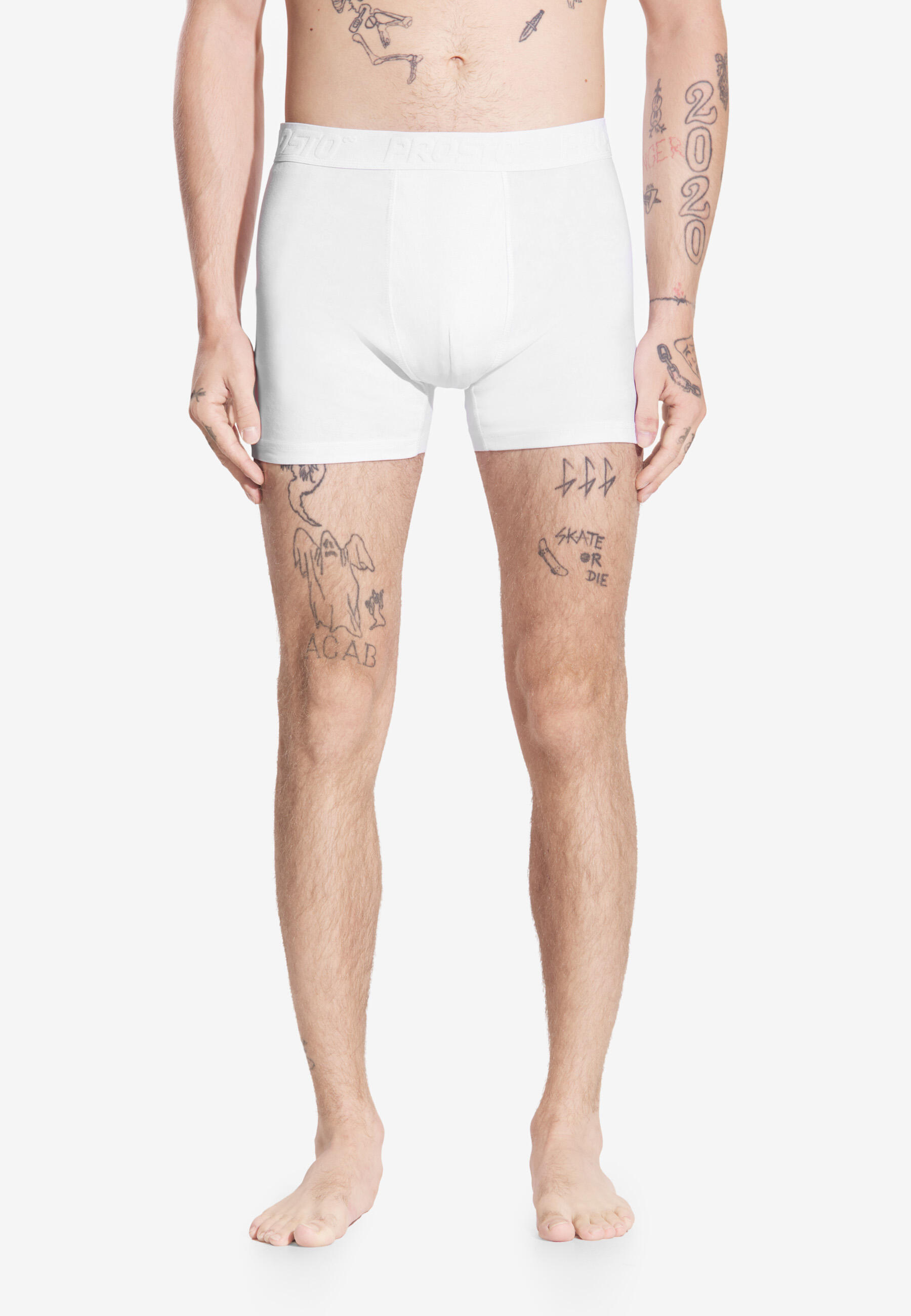 Herrenboxershorts PROSTO KL252MACC 3 6/7