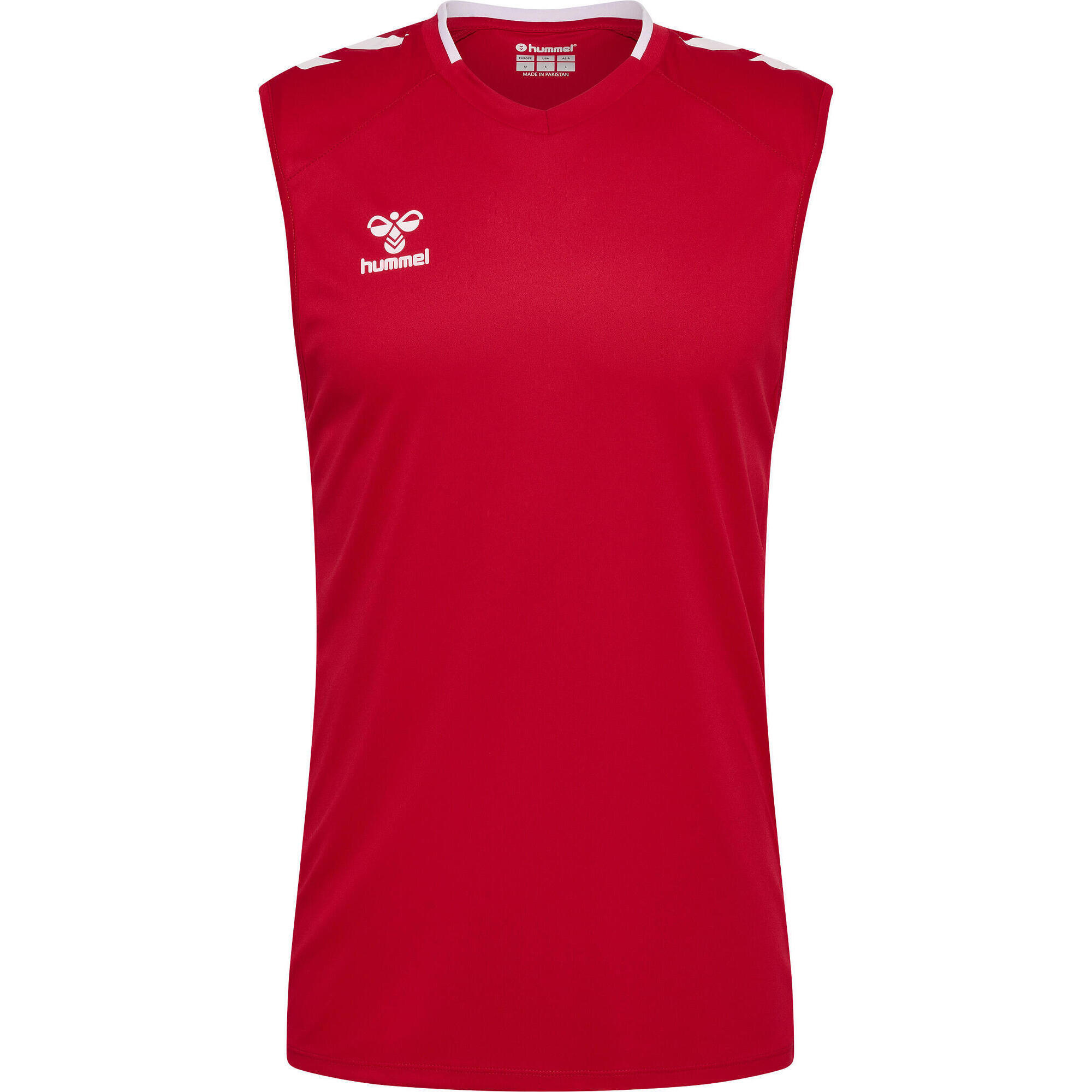 Hummel - Enfiler T-shirt Hmlcore Adulte Hummel - T-shirt Manches Courtes - Blanc|rose|rouge - Decathlon