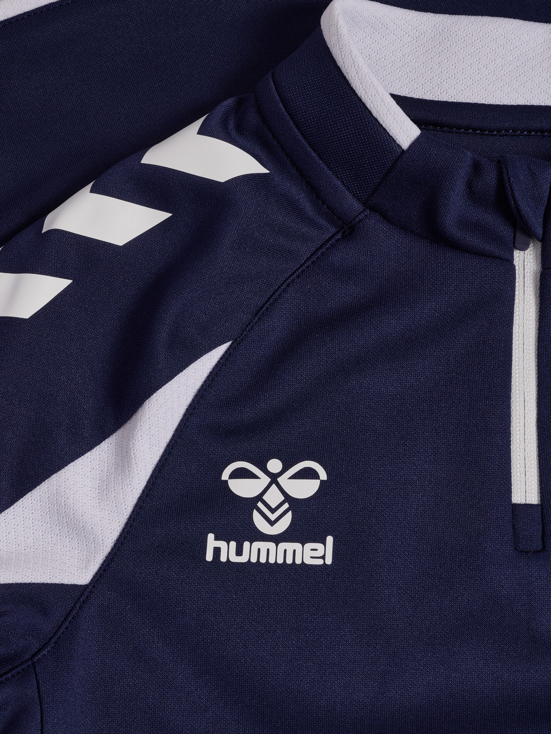 Halve Rits Sweatshirt Hmlcore Uniseks Kinderen 5/7