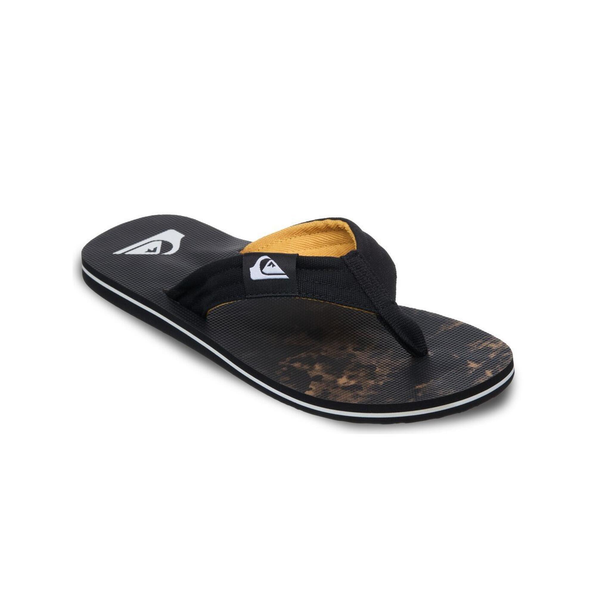 Quiksilver - Sandales Molokai Layback Marron Homme - Sandales - Marron - Decathlon