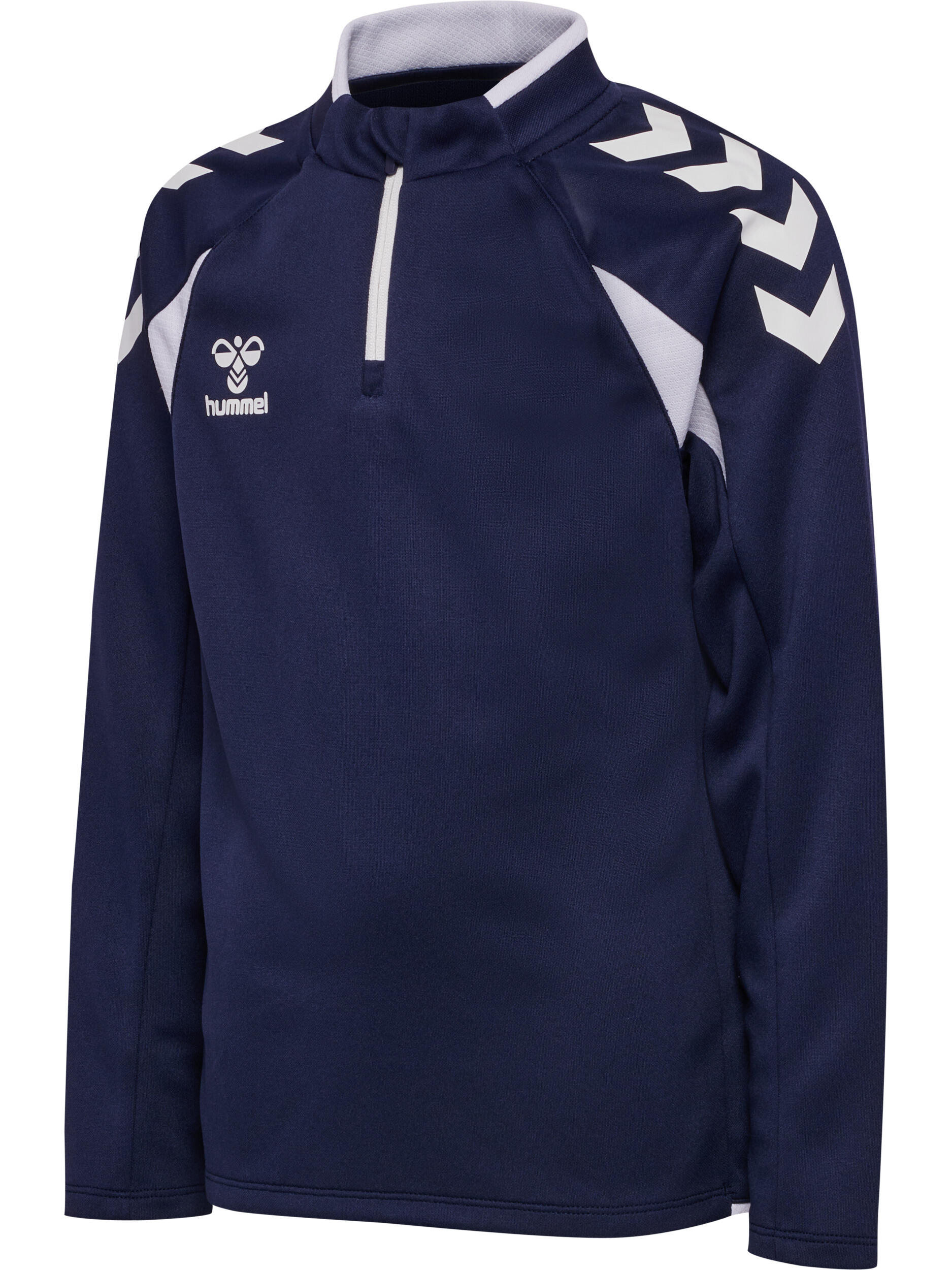 Halve Rits Sweatshirt Hmlcore Uniseks Kinderen 6/7