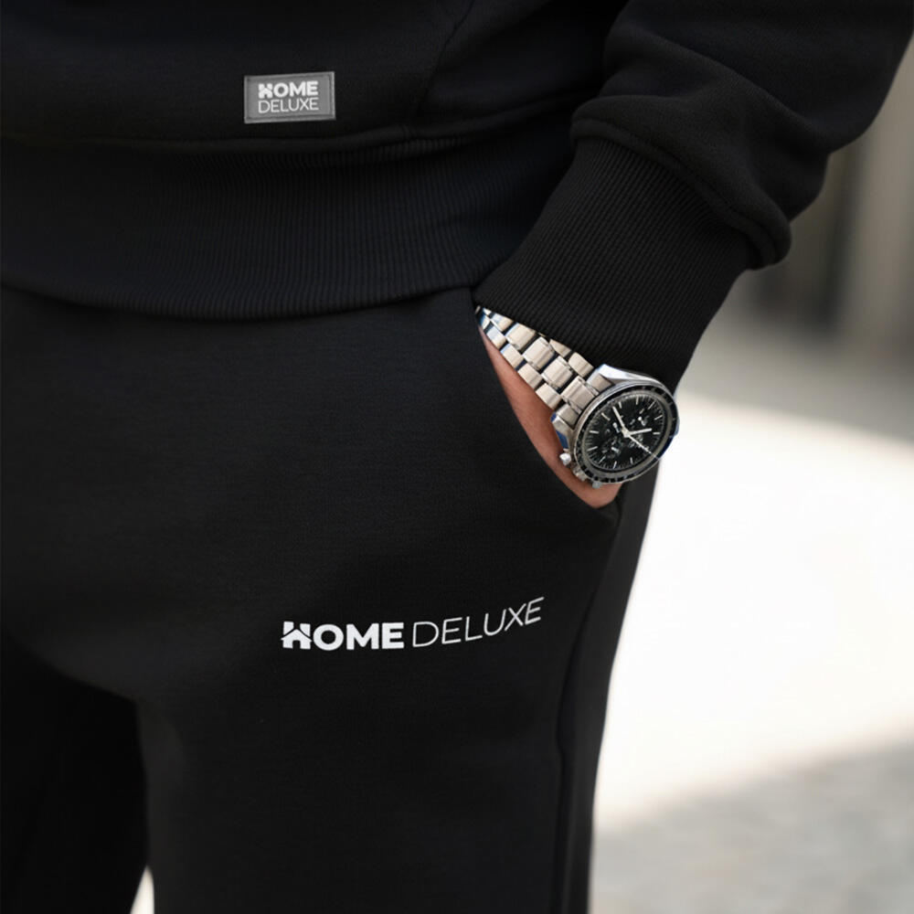 Home Wear Sweatpants – Schwarz 2/3