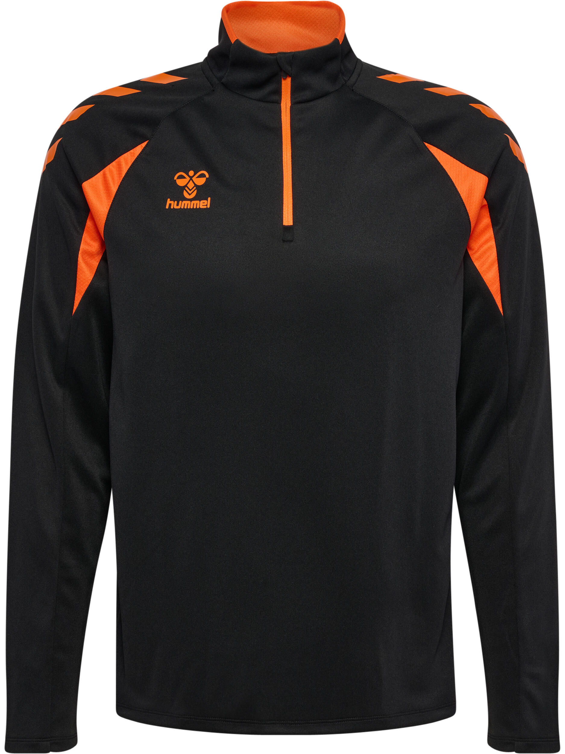 Halbreißverschluss Sweatshirt Raglanärmel Hmlcore Erwachsene 3/6