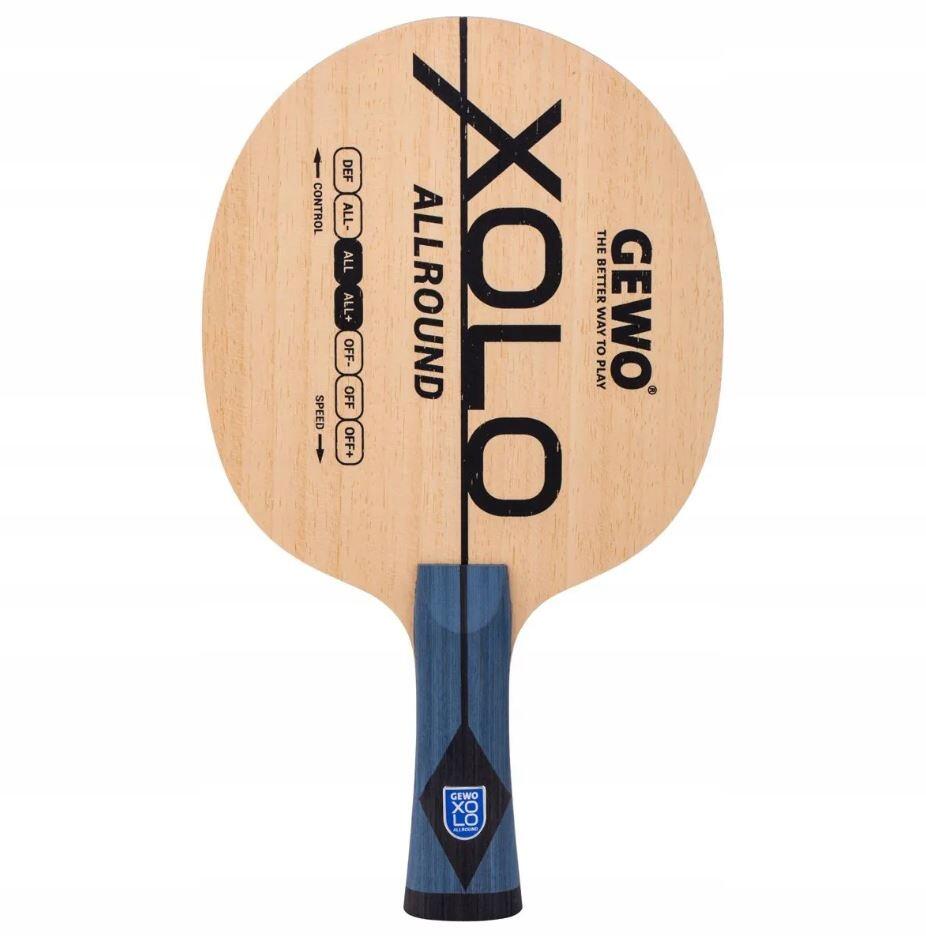 GEWO XOLO ALLROUND TISCHTENNISSCHLÄGERBRETT 2/5