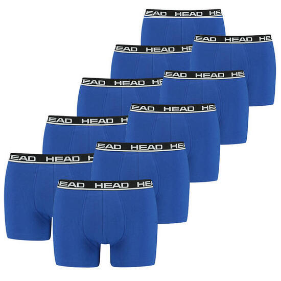 Head boxershorts 10-Pack Blue/Black