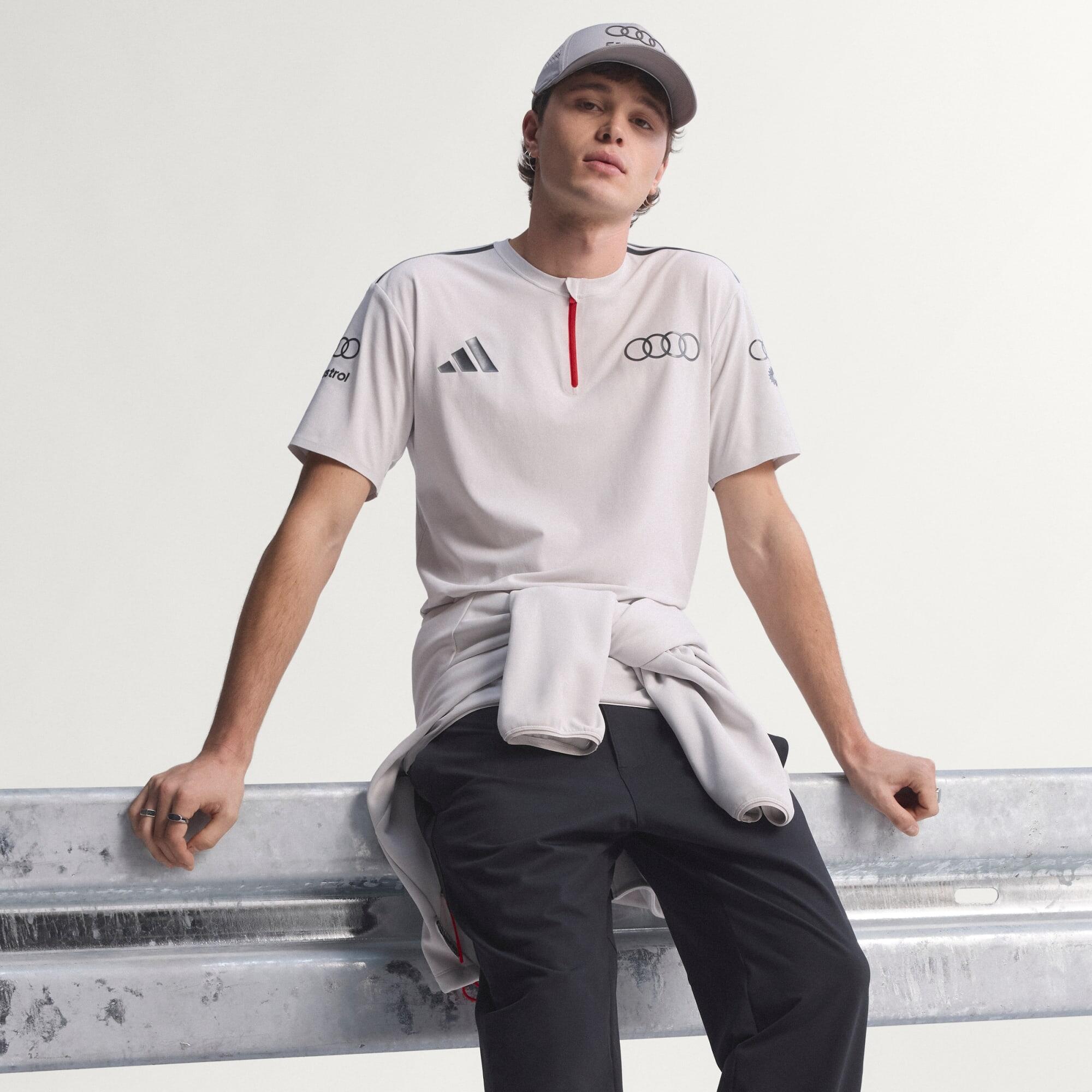 POLO MANCHES COURTES INGÉNIEURS ET ÉQUIPE MARKETING AUDI REVOLUT F1 TEAM 3/7
