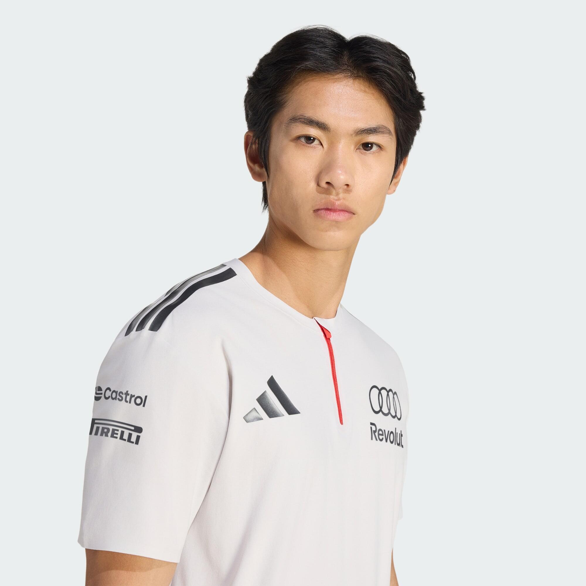 POLO MANCHES COURTES INGÉNIEURS ET ÉQUIPE MARKETING AUDI REVOLUT F1 TEAM 5/7