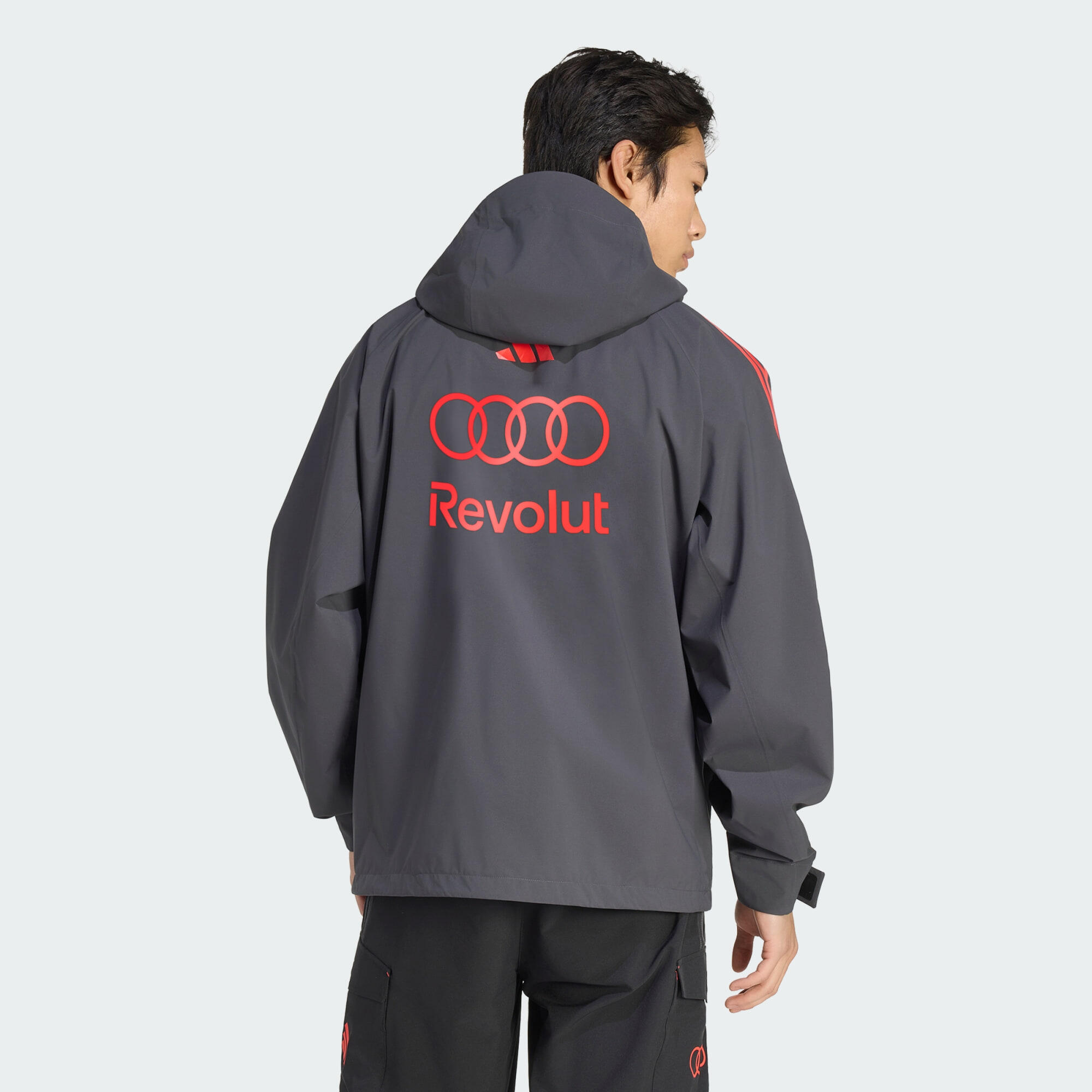 GIACCA IMPERMEABILE MECCANICI TEAM AUDI REVOLUT F1 8/15