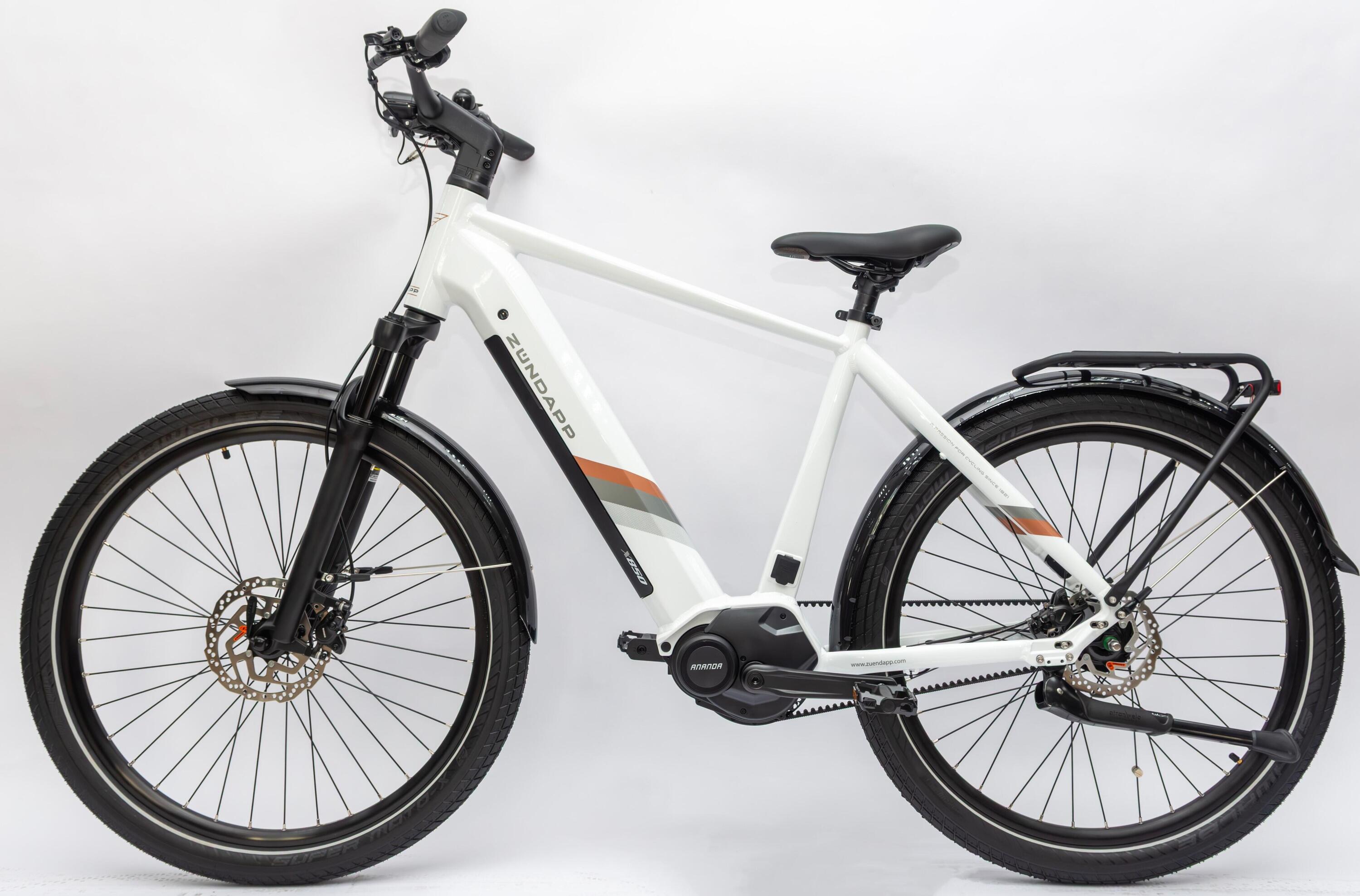Rower Elektryczny Miejski Zündapp X850 Koła 27,5" 5/5