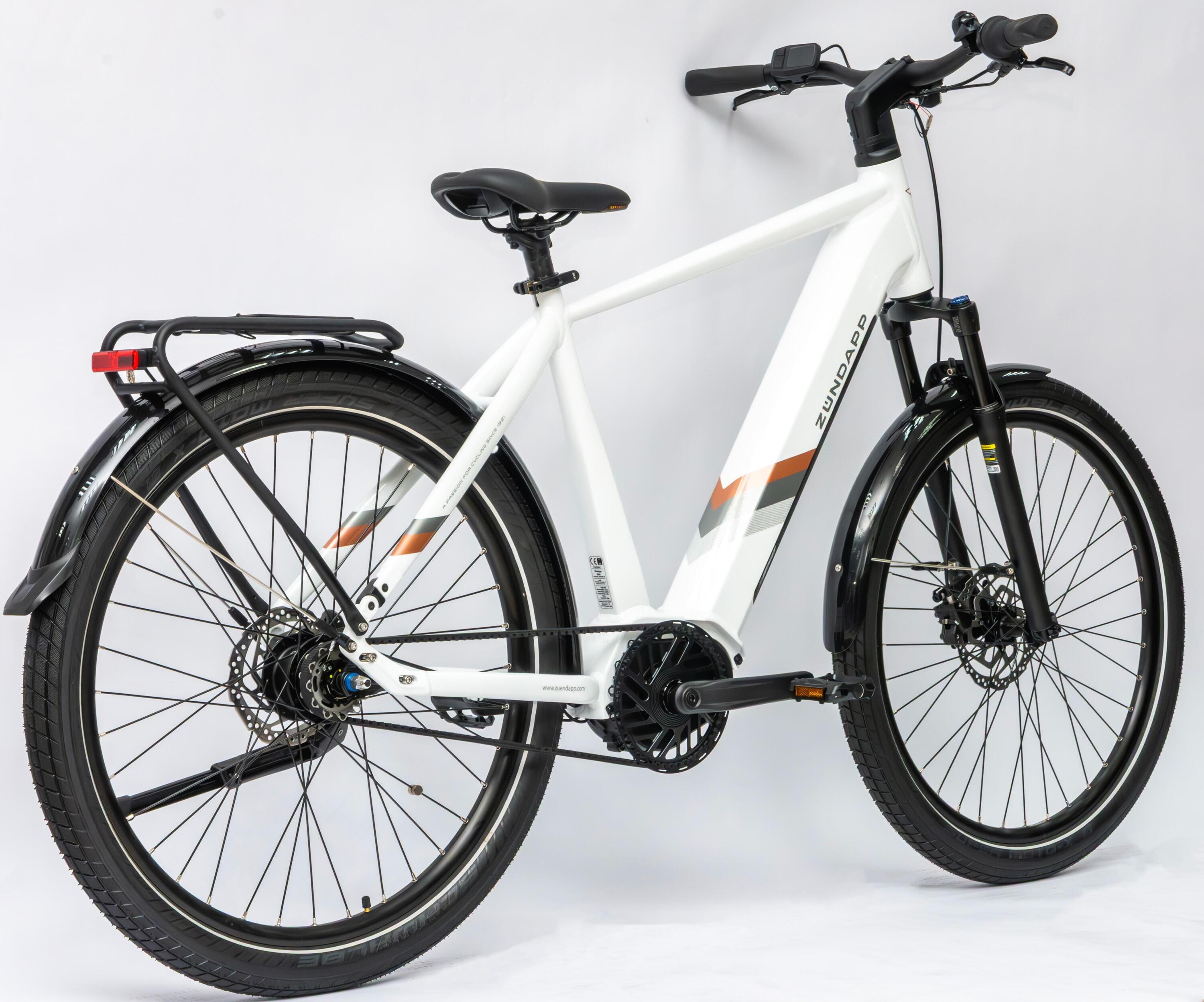 Rower Elektryczny Miejski Zündapp X850 Koła 27,5" 4/5
