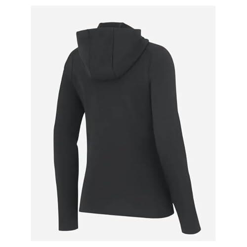 Felpa con cappuccio Nike donna zip intera nera XL 2/3
