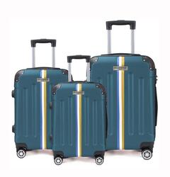 Ensemble De 3 Valises SML Rivoli Indigo