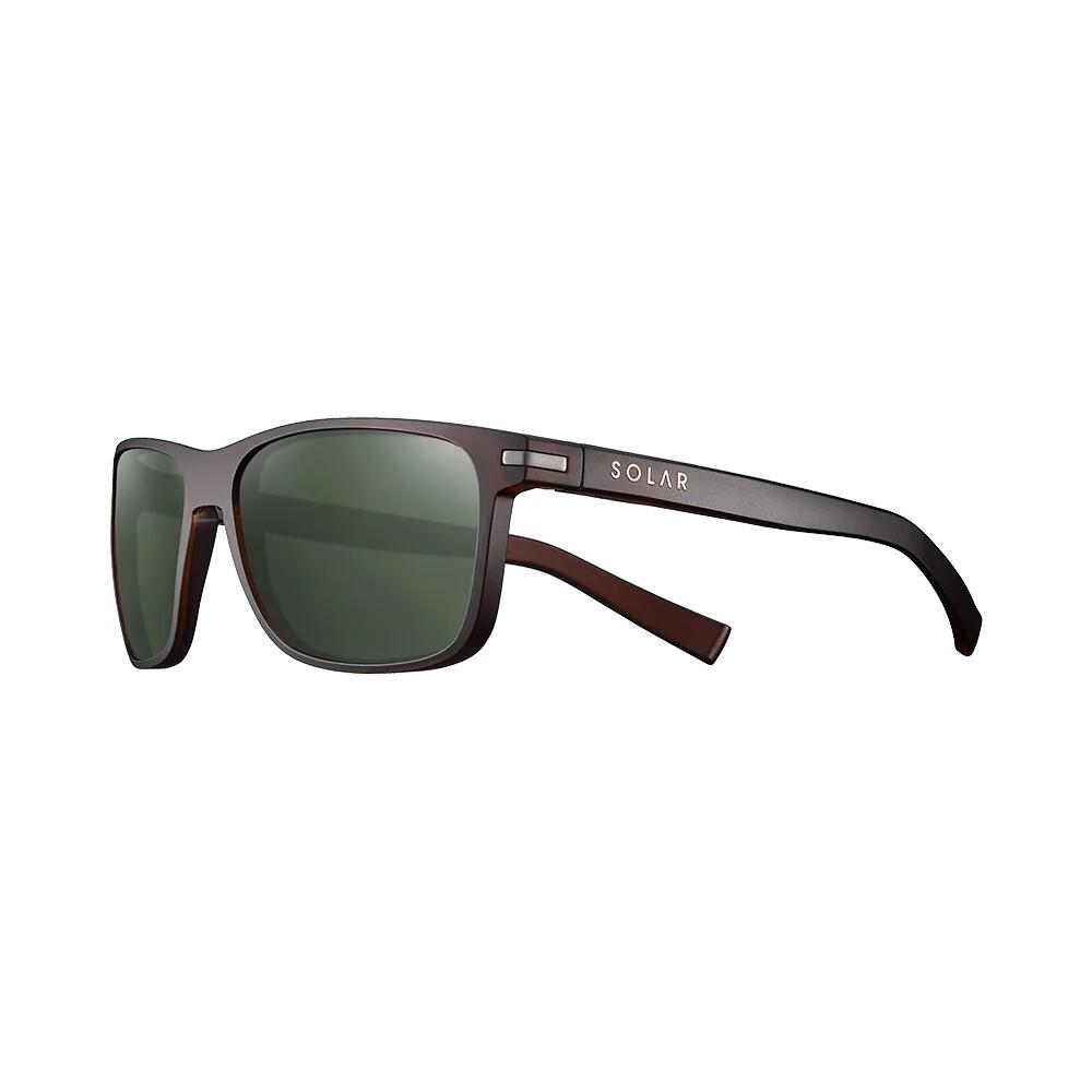 solar lunettes de soleil YOUNG - TRANSLU MARRON PLZ VERT 2/2