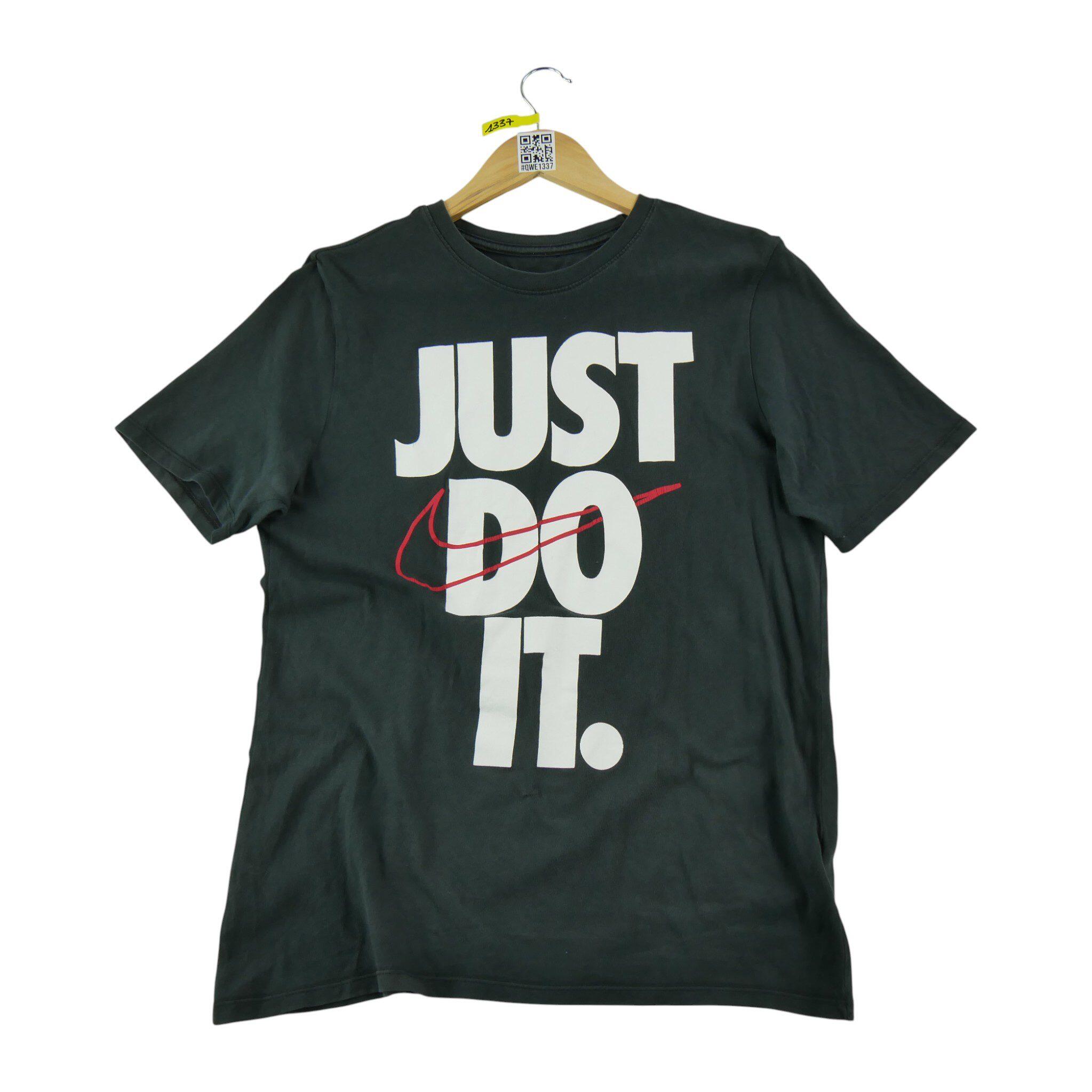 NIKE Reconditionné - T-shirt manches courtes Homme Noir - Bon État