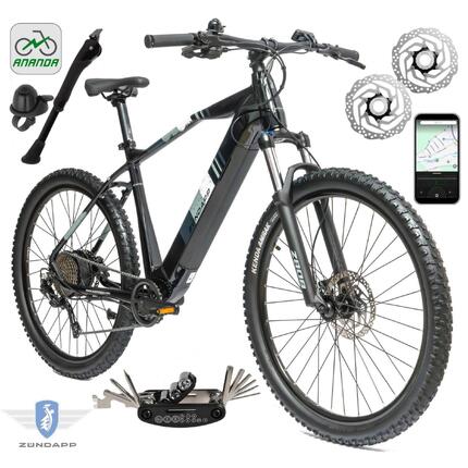 Rower Elektryczny Męski Damski Górski 27,5 MTB SHIMANO Deore LCD 250 W 2025