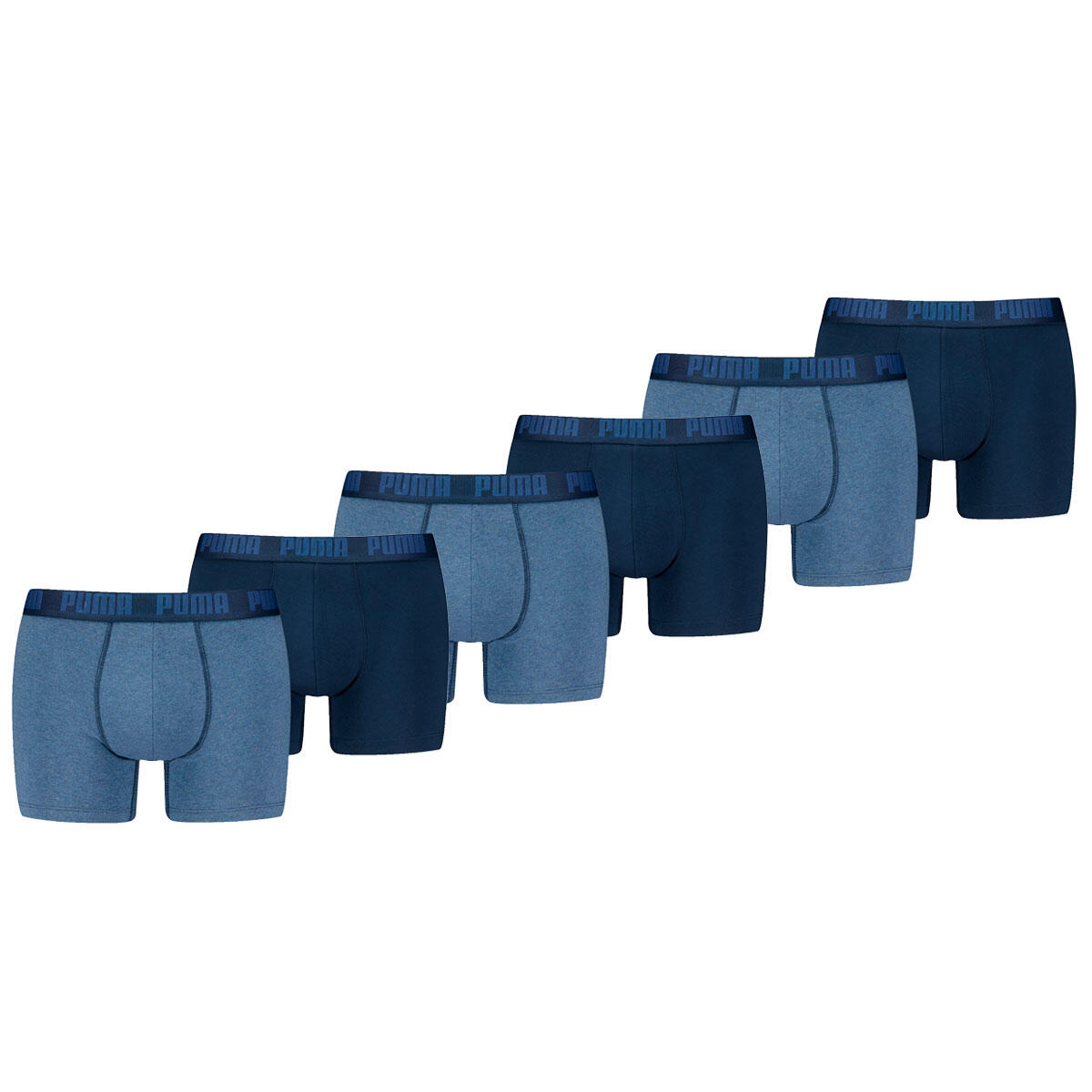 Boxers Everyday Basic - lot de 6 - Denim 1/1