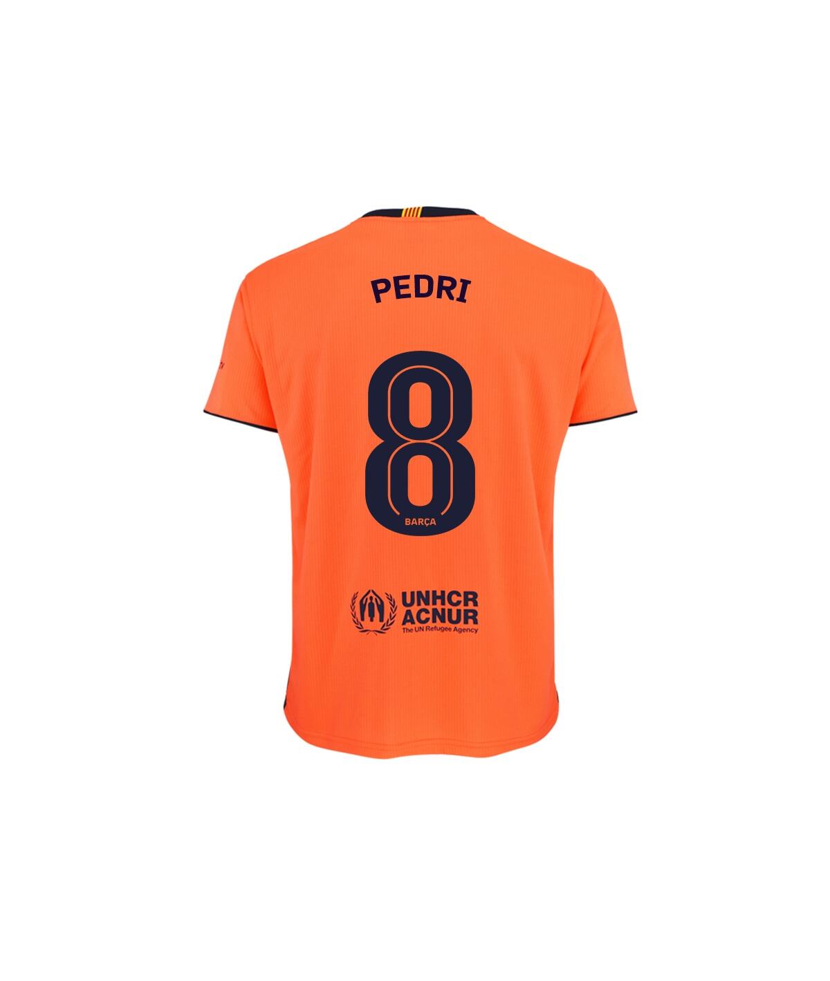 Camisola Pedri Away Futebol FC Barcelona Réplica Oficial 25/26 Adulto 2/7