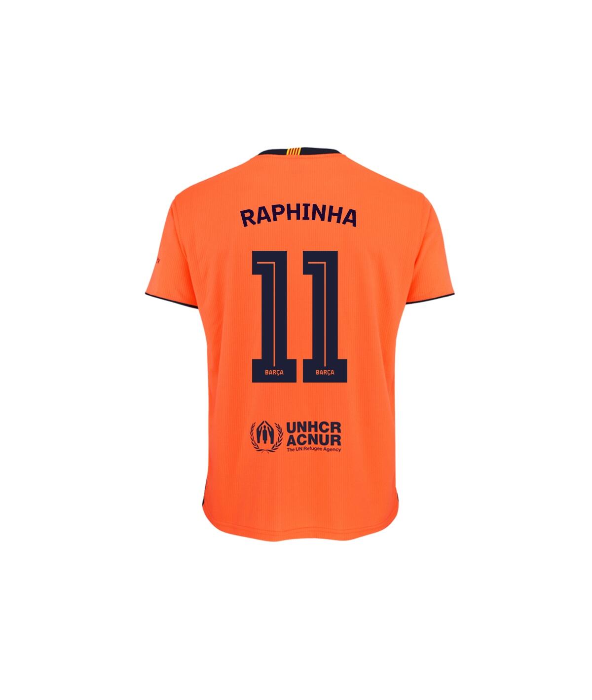Camisola Raphinha Away Futebol FC Barcelona Réplica Oficial 25/26 Adulto 2/7