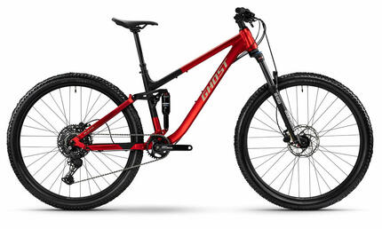 Ghost KATO FS deep crimson/black ink matt 27,5" Diamant MTB Fully in Rot