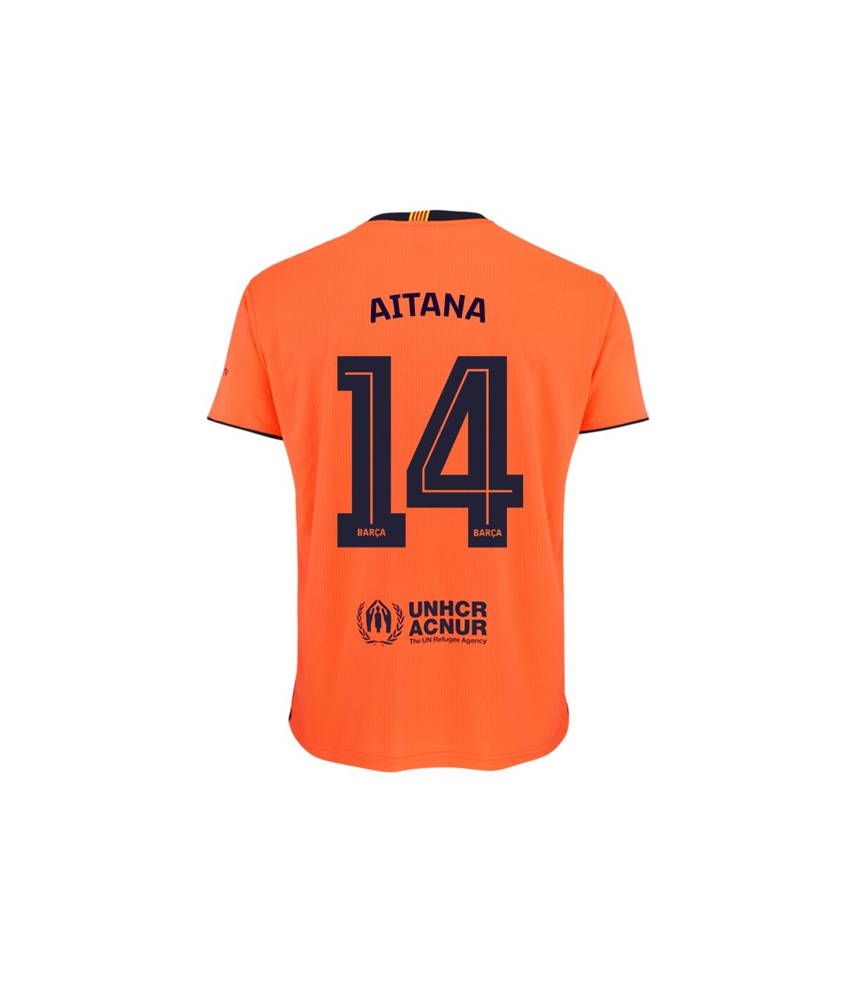 Camiseta Adulto Aitana FC Barcelona Tercera Equipación Réplica Oficial 25/26 2/7