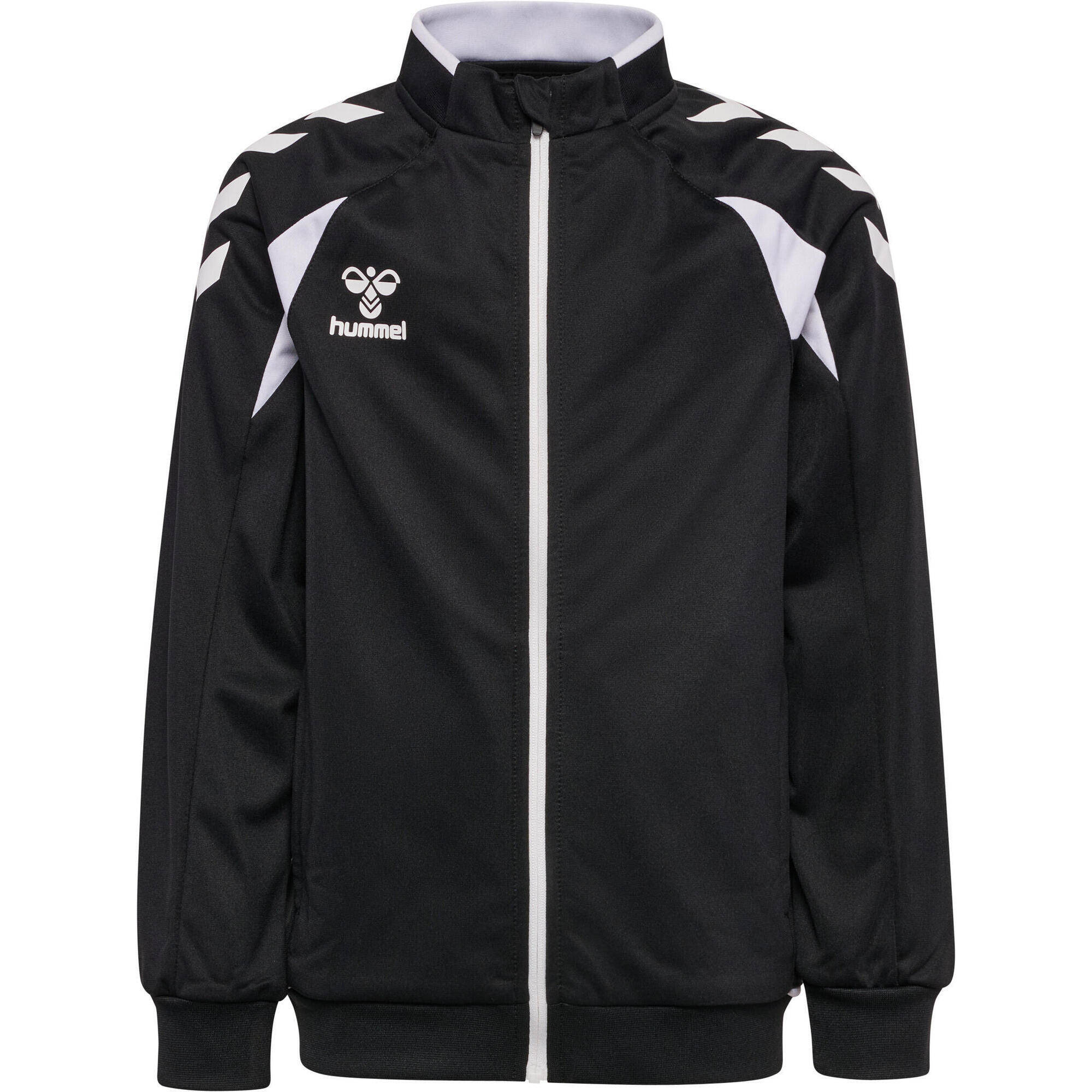 Hummel - Fermeture Éclair Zip Combinaison Hmlcore Enfant Hummel - Sweat Zippé - Blanc|noir - Decathlon