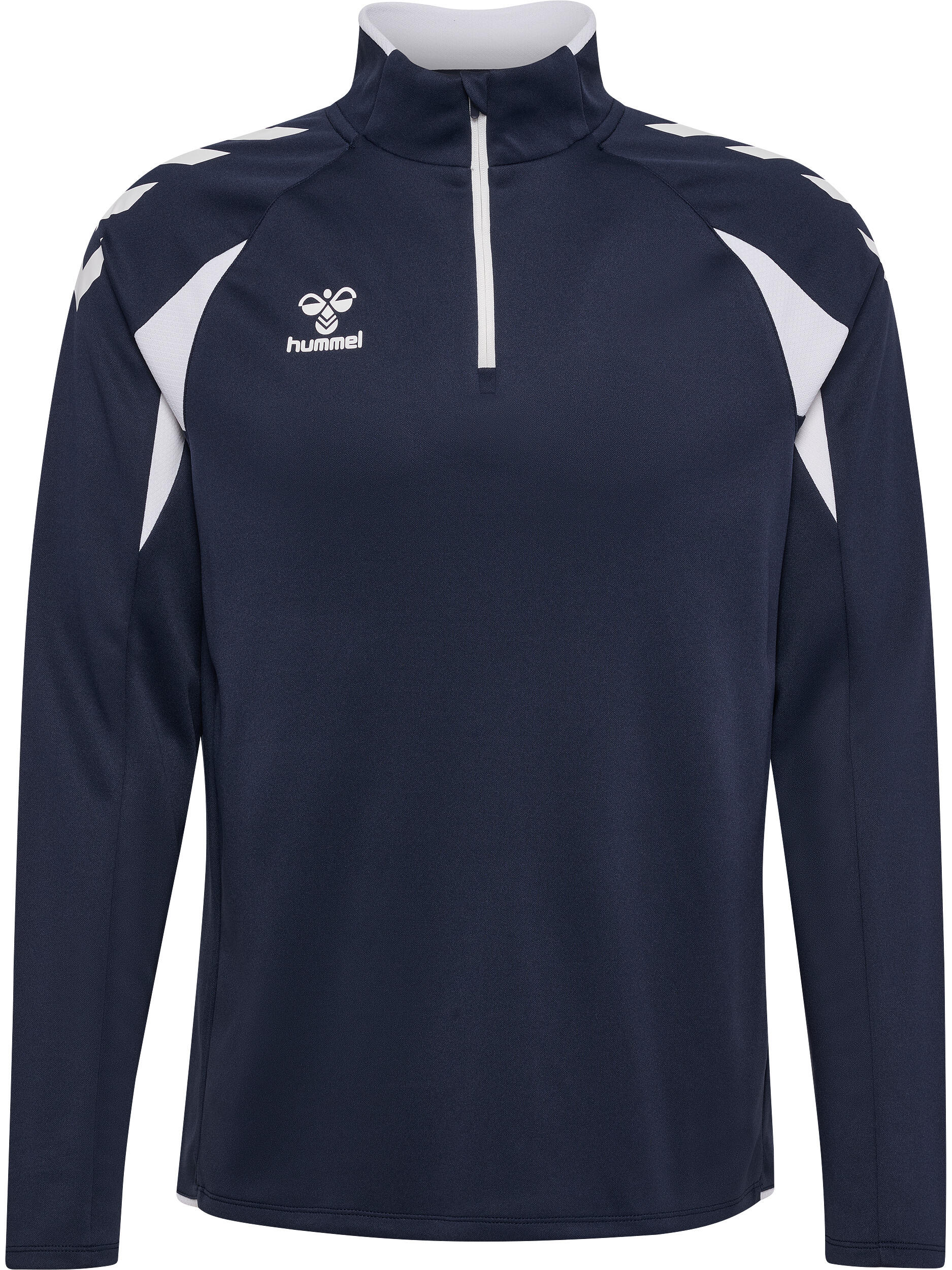 Halbreißverschluss Sweatshirt Raglanärmel Hmlcore Erwachsene 3/6