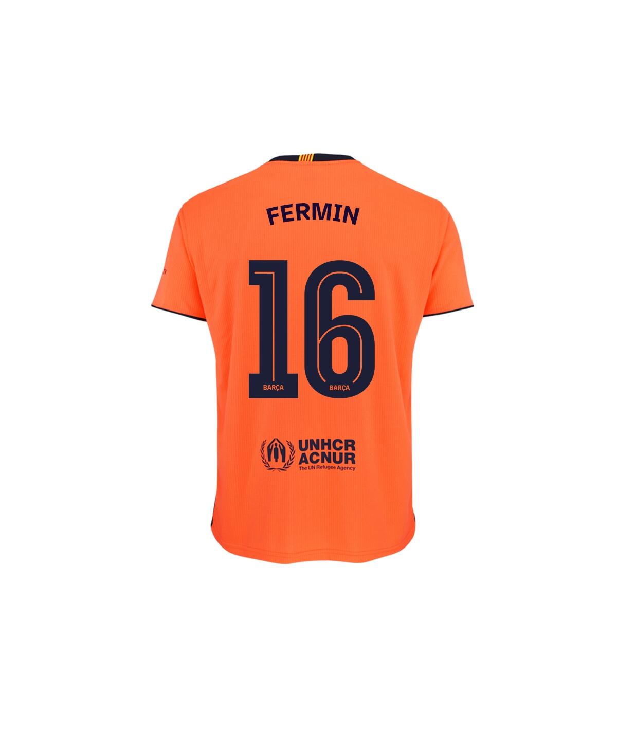 Camiseta Adulto Fermin FC Barcelona Tercera Equipación Réplica Oficial 25/26 2/7