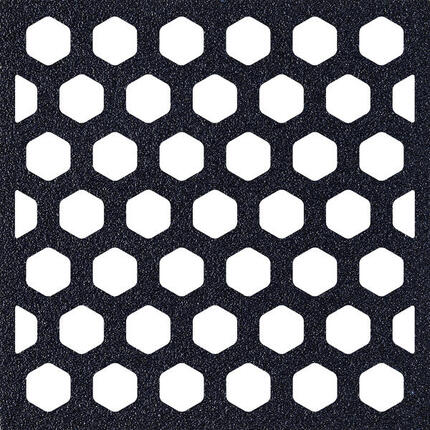 Grip - Sk8 - Lokton Griptape - 11x11 - Honeycomb - 36-grit - Blue - Seismic