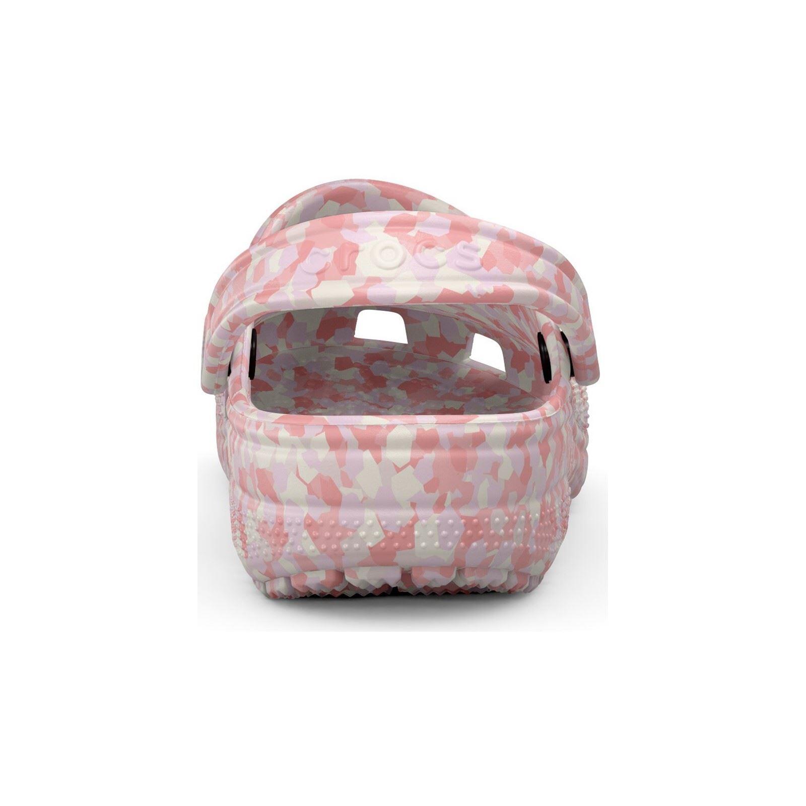 Crocs Classic Confetti Thermoplastic Women's Pink Milk/Mulit Clogs 2/5