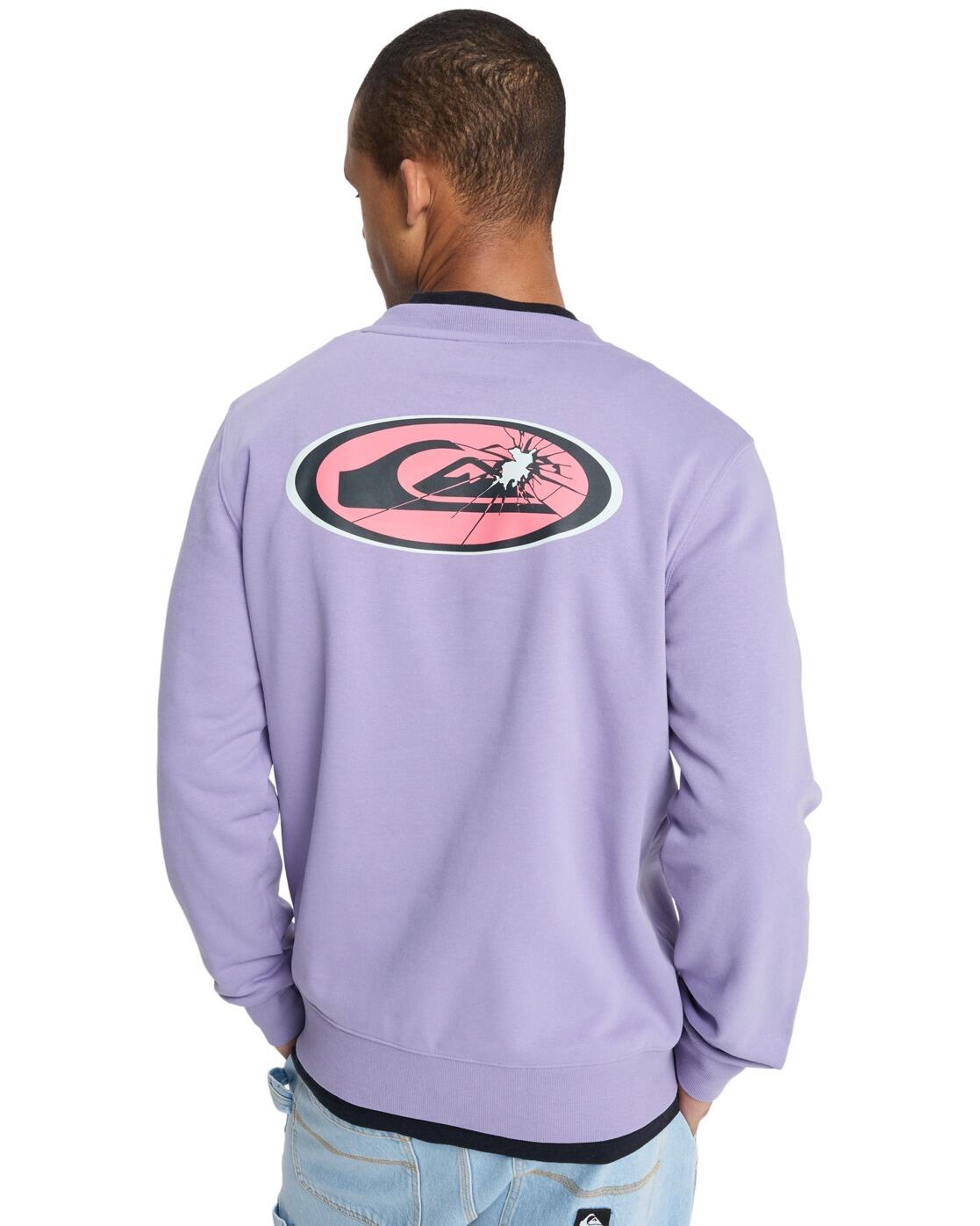 Sweat GRAPHIC Violet Homme 2/4