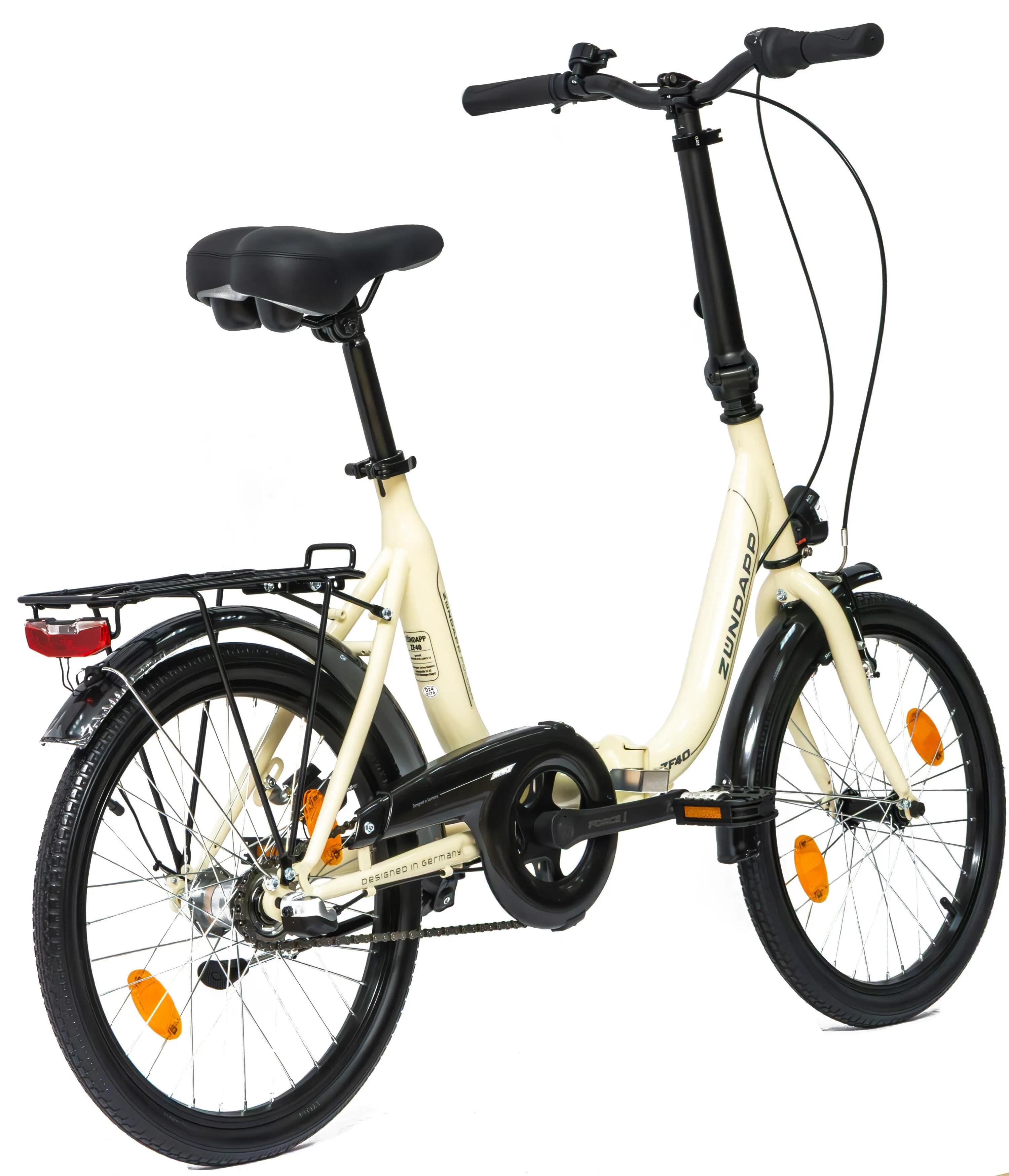 Rower Składany Zündapp ZF40 Koła 20" 4/6