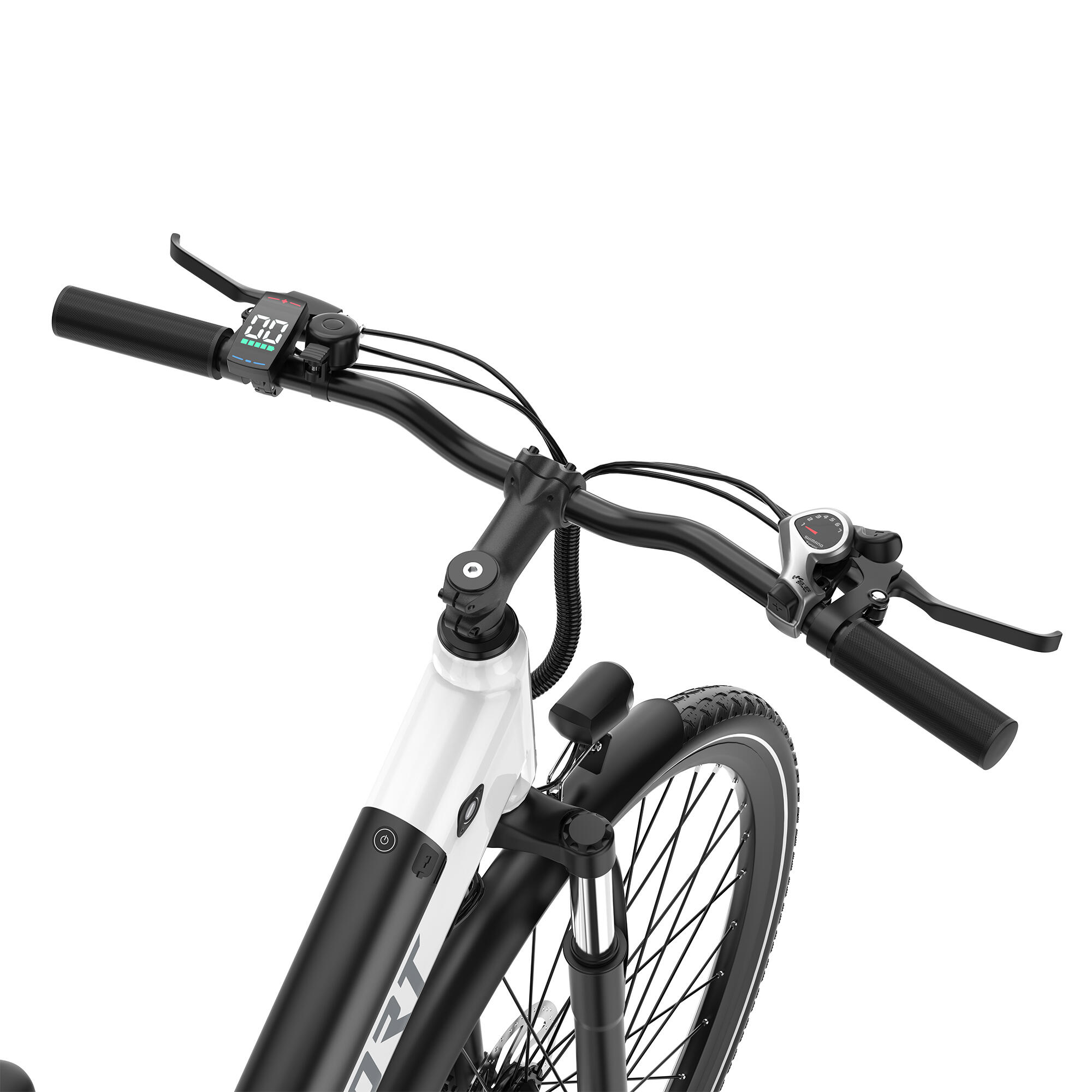 E-bike urbana unissex OT12 – Mobilidade urbana, motor 250W, autonomia 65 km 6/6