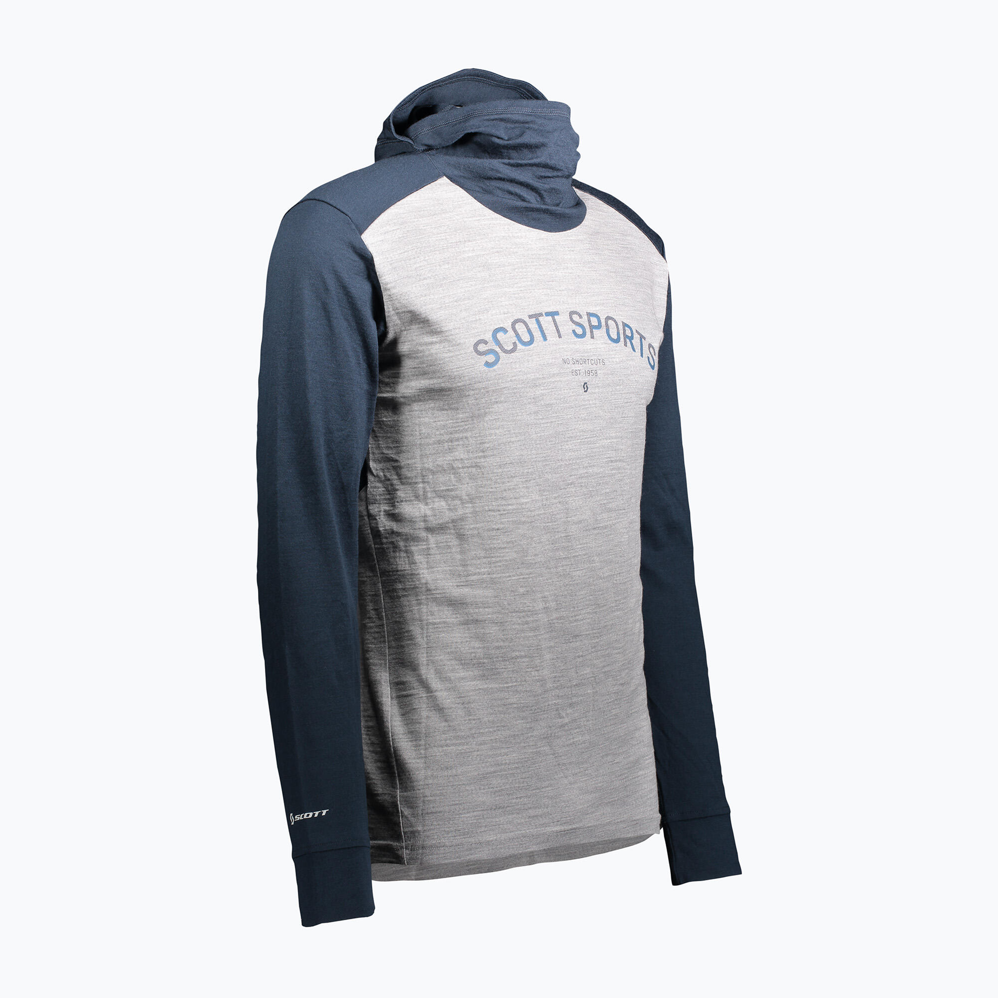 Bluza termoaktywna męska SCOTT Defined Merino Hoody 3/4