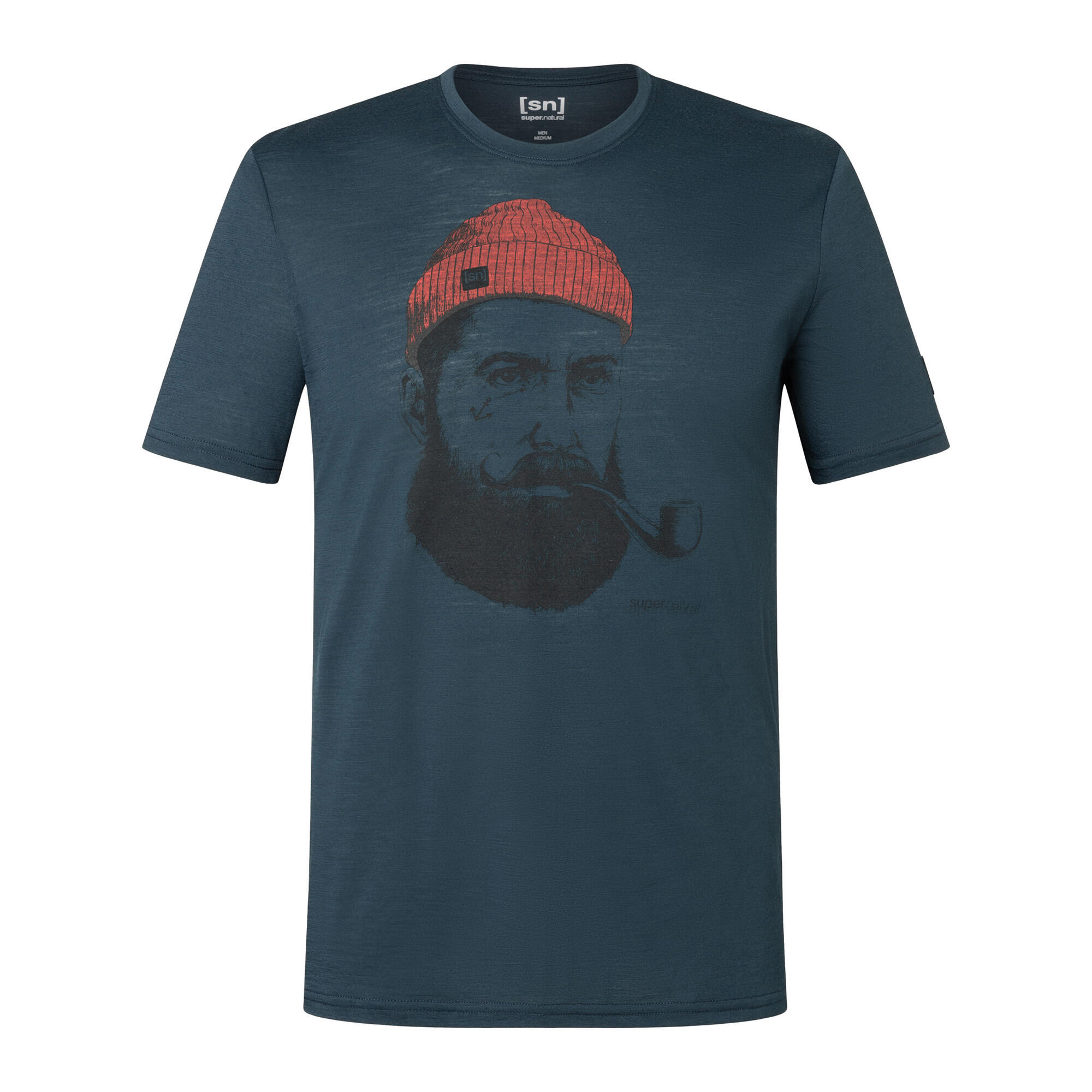Koszulka z krótkim rękawkiem męska SUPER.NATURAL SN Sailor Tee 6/7