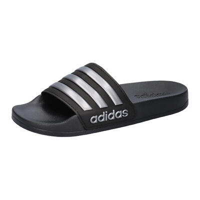 Ciabatta ragazzo adidas adilette shower k - nero\argento