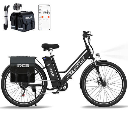 Elektrofahrrad Erwachsene 26" E-Bike, APP, RCB-RK8S