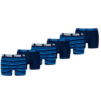 Boxers Everyday Heritage Stripe - lot de 6 - Bleu