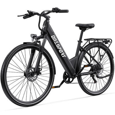 Unisex ot12 city e-bike – stedelijk fietsen, 250w motor, 110 km actieradius