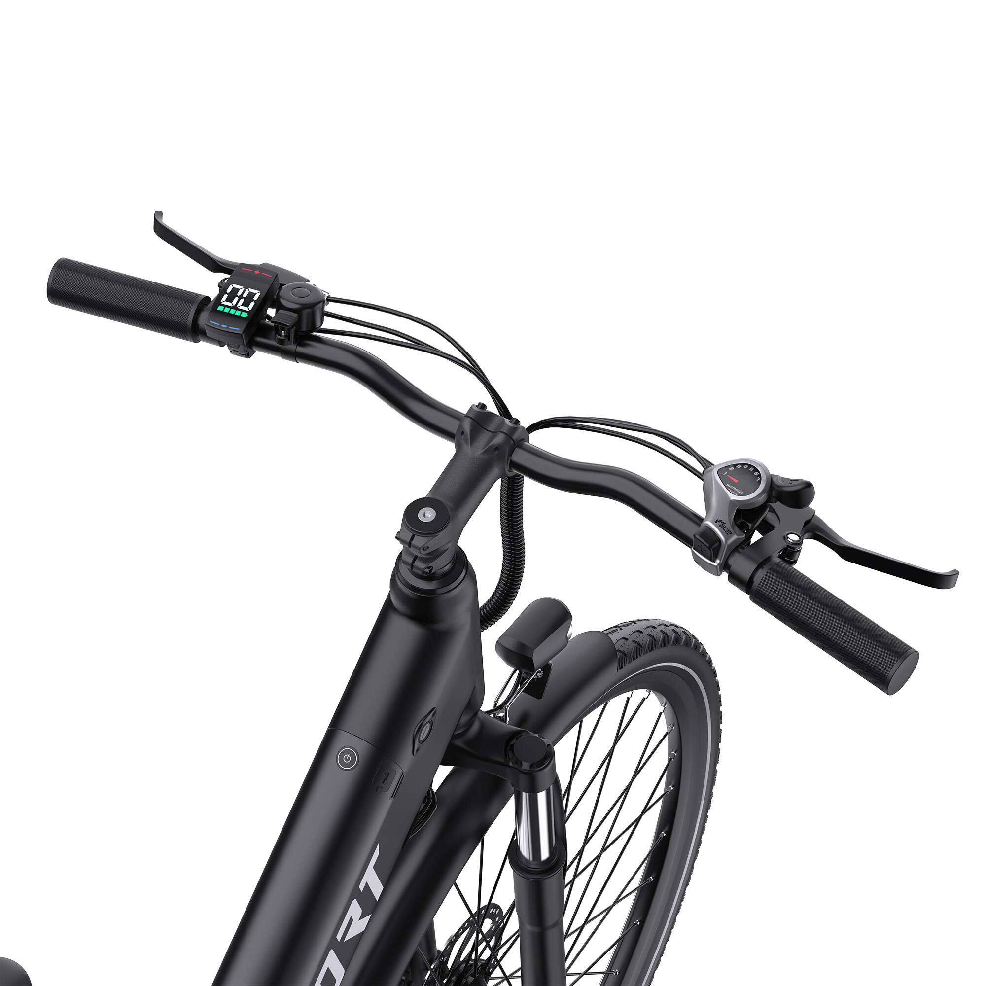 Bicicleta eléctrica urbana unisex OT12 – Ciclismo urbano, motor 250W, autonomía 6/6
