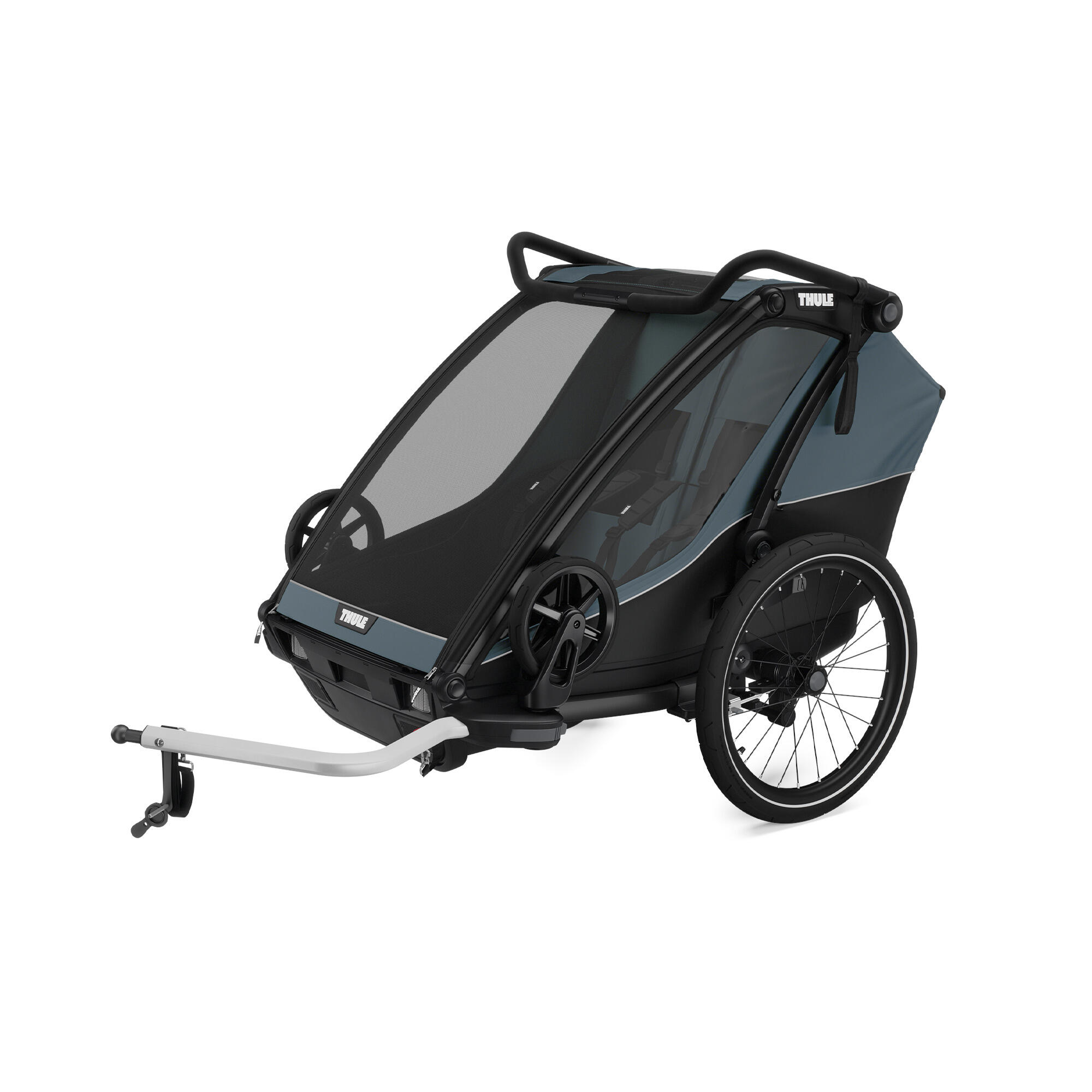 Thule - Remorque Multisport Thule Chariot Cab - Remorque À Vélo - Gris - Taille Unique - Decathlon
