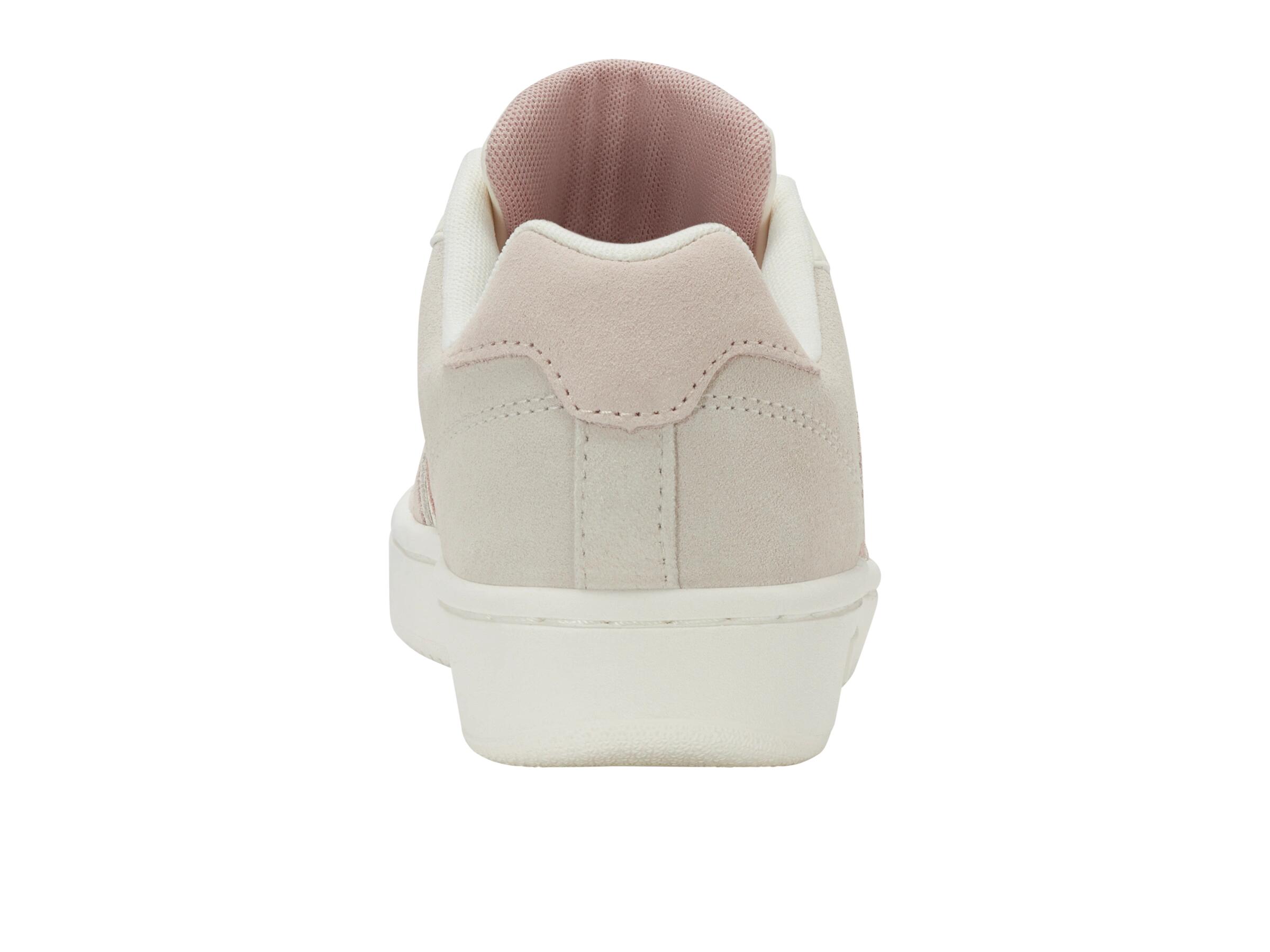 K-SWISS Court Palisades Low – baskets basses blanches en toile 4/4