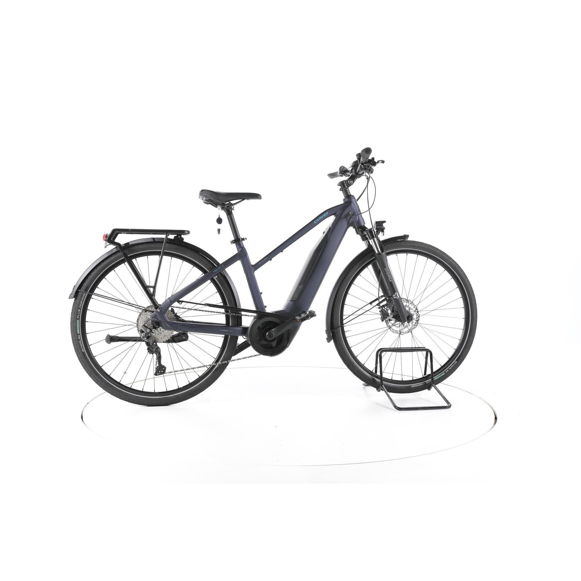 Carver - Reconditionné - Carver Route E.420 Trekking Vélo Électrique - Très Bon - Vélo Tout Chemin - Gris - 46 L/xl - Decathlon