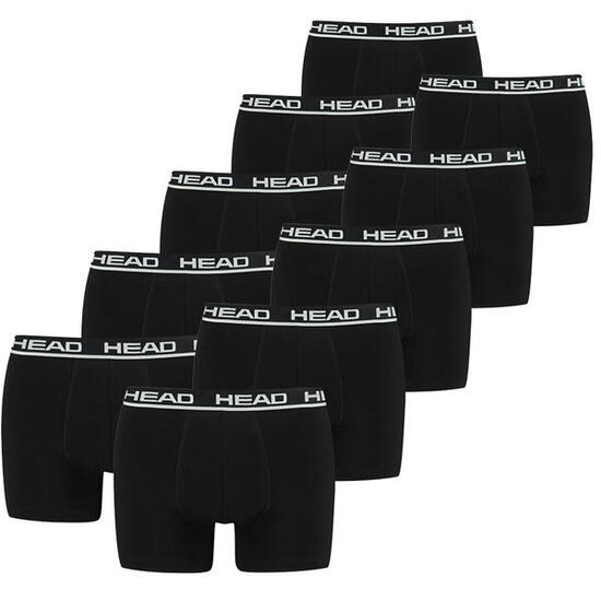 Head boxershorts black 10-Pack