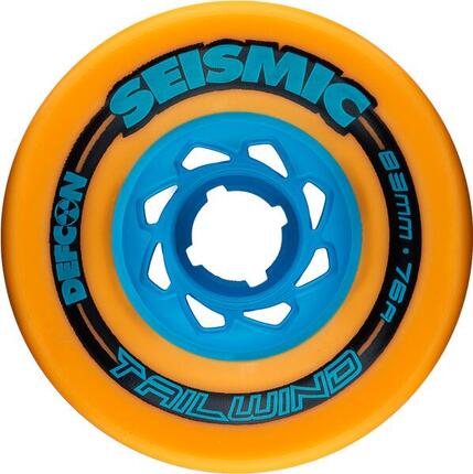 Roues Skate Seismic Wheels Tailwind 83X55Mm 76A Mango Defcon Whtlwnd83 76A