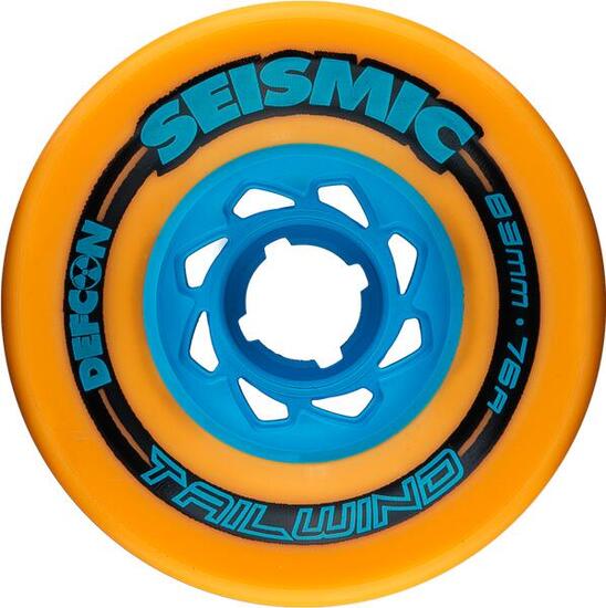 Roues Skate Seismic Wheels Tailwind 83X55Mm 76A Mango Defcon Whtlwnd83 76A