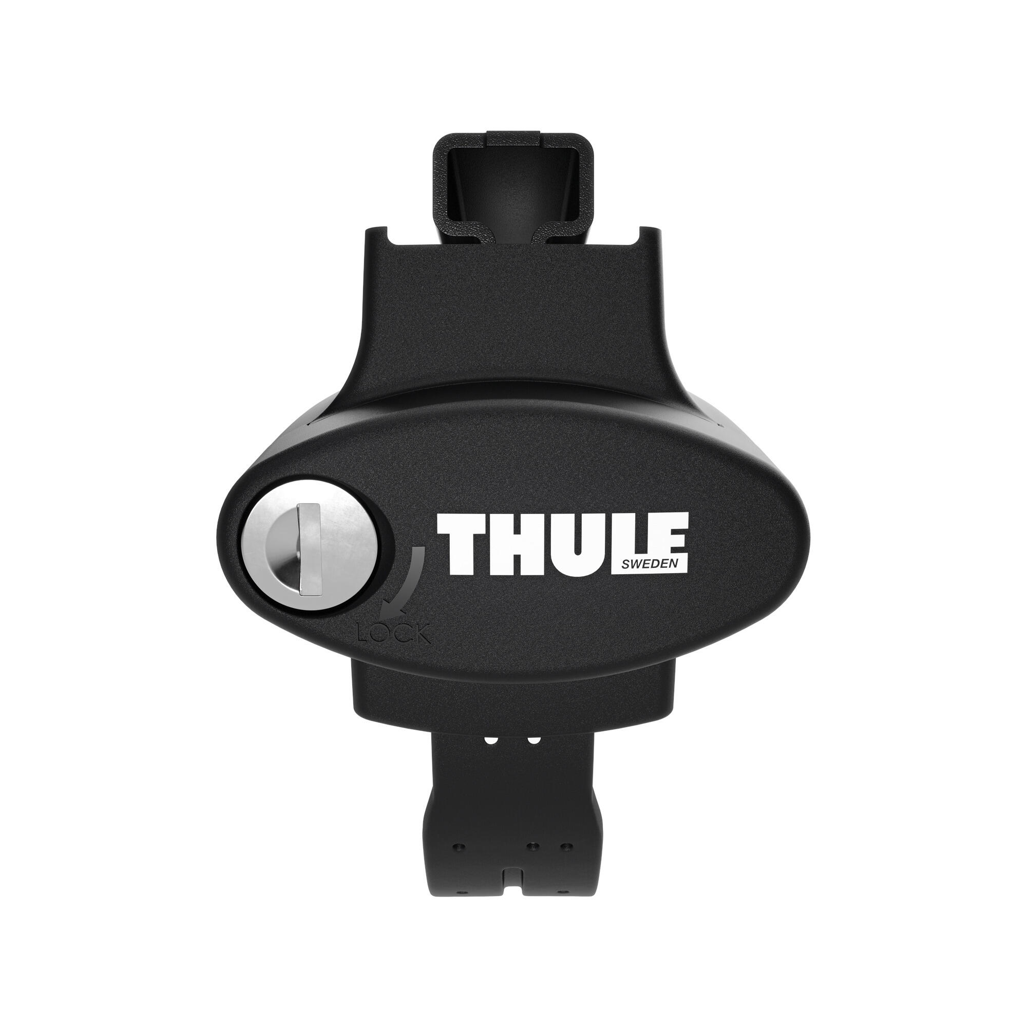 Thule - Composant Des Barres De Toit Thule Oversize Rail Foot - Coffre De Toit - Noir - Decathlon