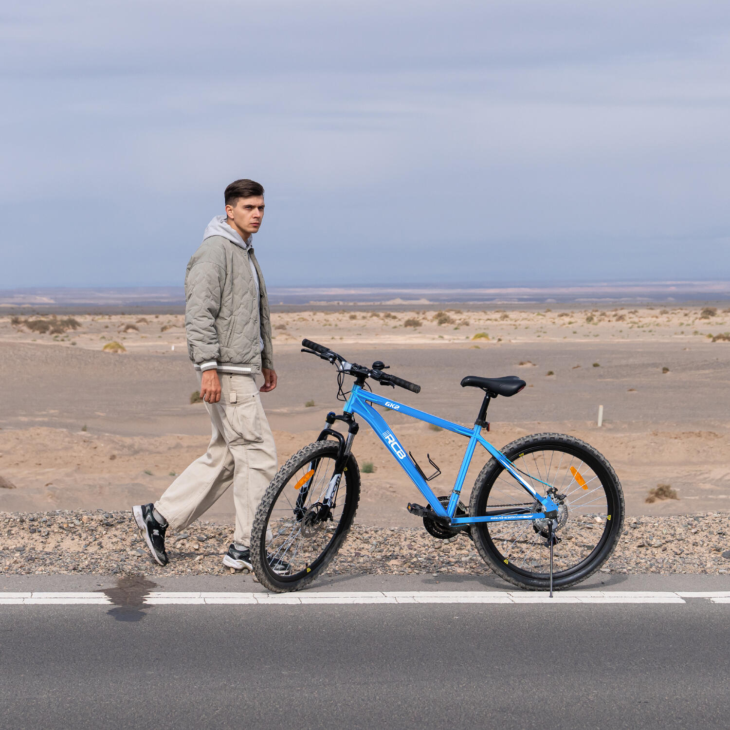 Bicicletta 26" 21 marce, telaio in alluminio, per ragazzi e adulti – RCB GK2 5/7