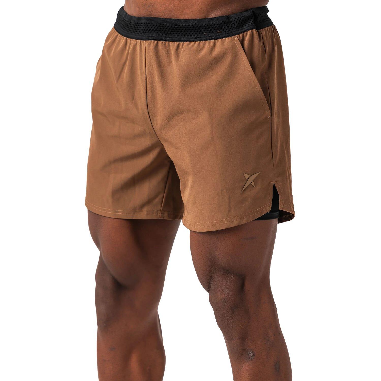 Pantaloni Drop Shot Marrone globale 2/4