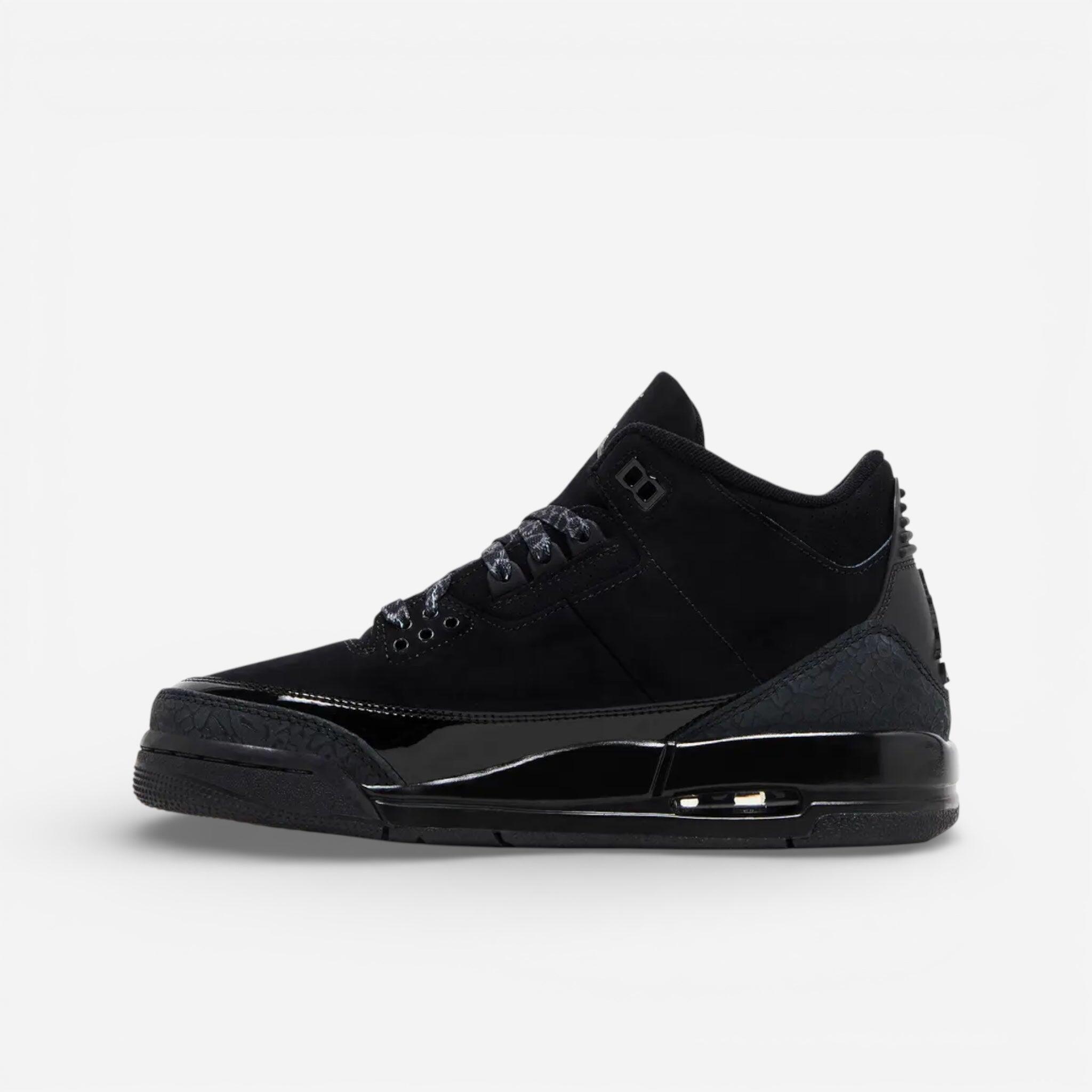 Jordan 3 Retro Black Cat (2025) (GS) 2/3