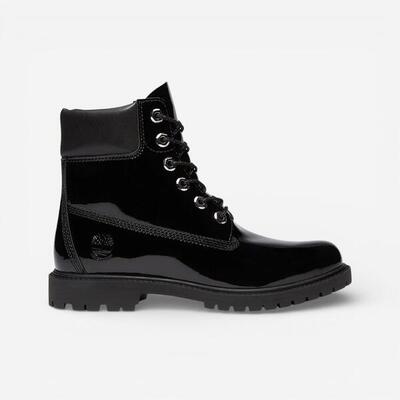 Timberland premium 6-inch patent leather waterproof boot women's